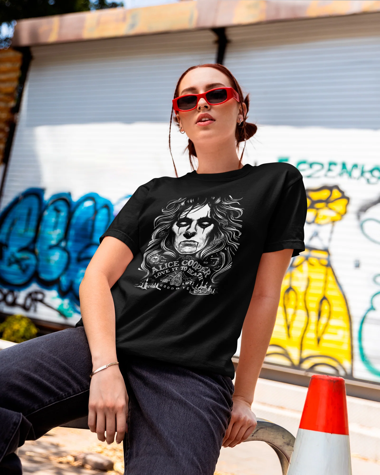 Camiseta Alice Cooper Love It to Death Rock Clássico - Image 2