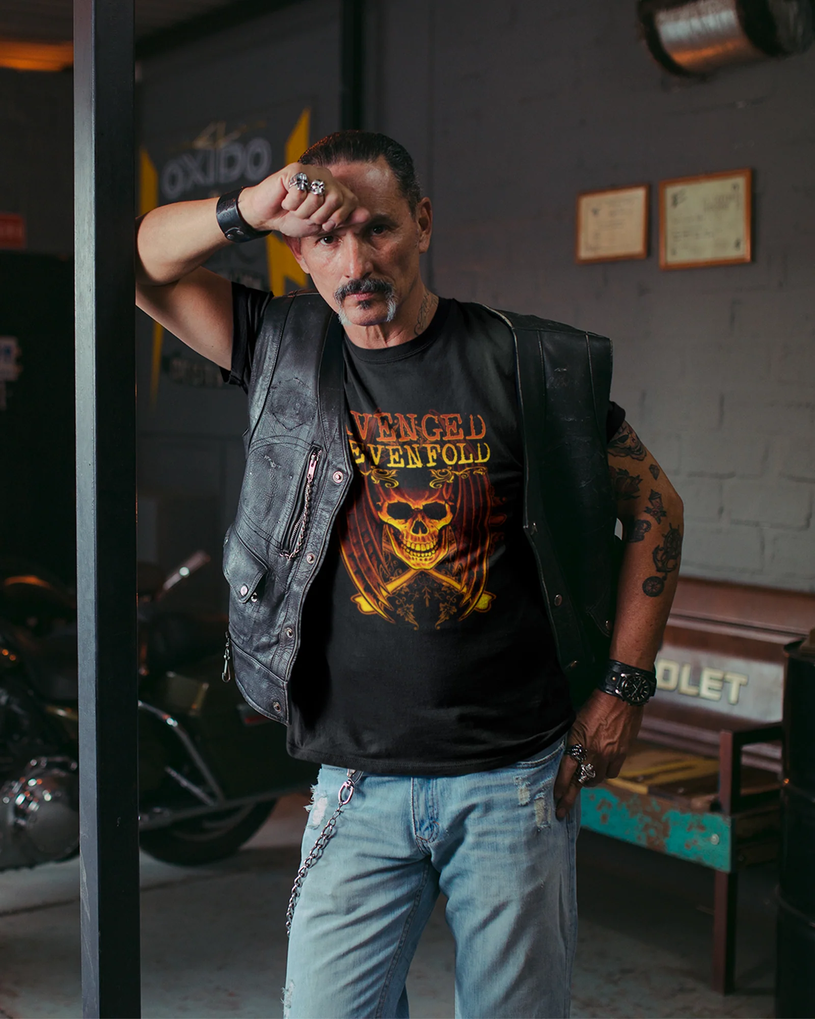 Camiseta Alternativa Avenged Sevenfold Skull Fly - Image 2