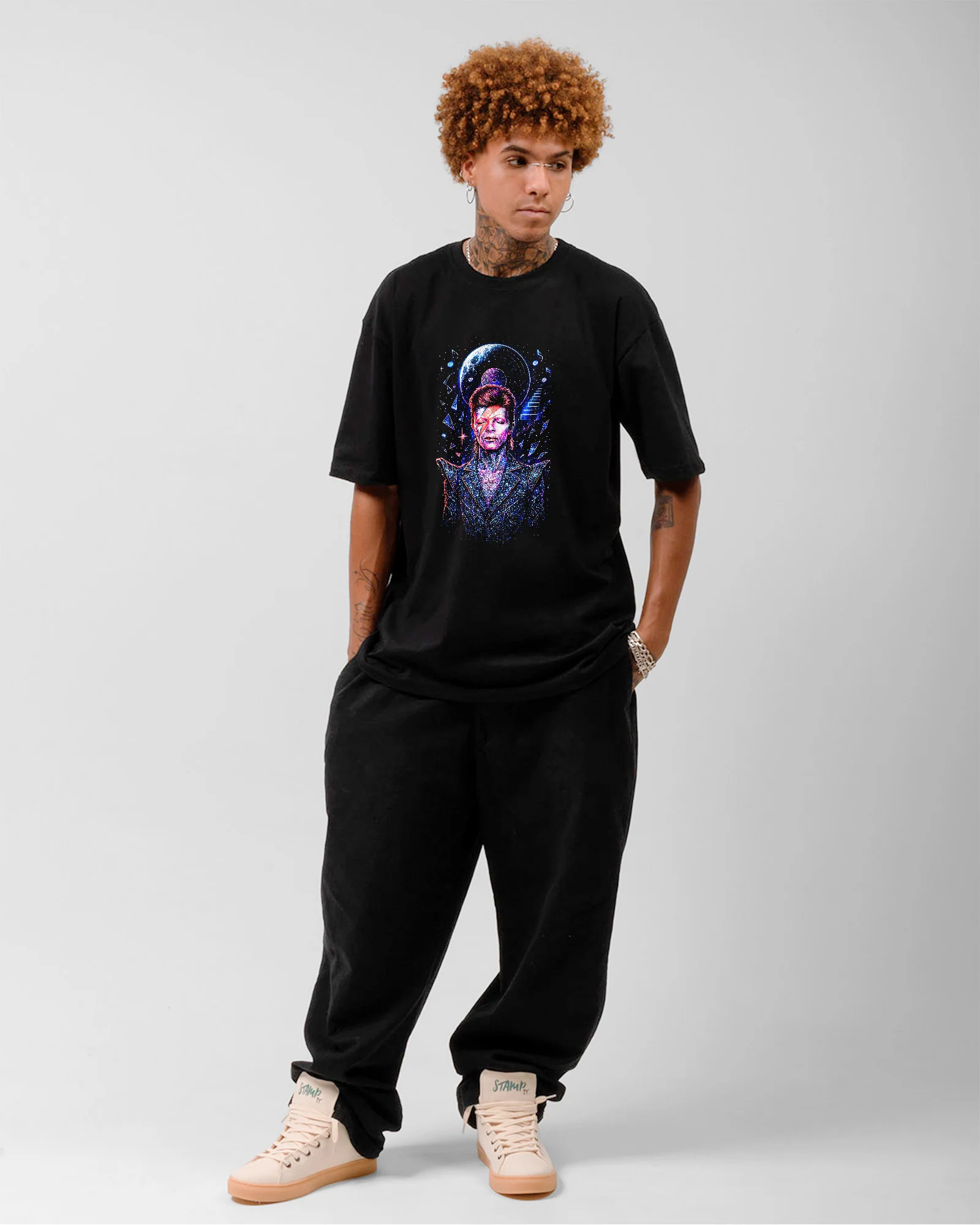 Camiseta Alternativa David Bowie Planet - Image 3