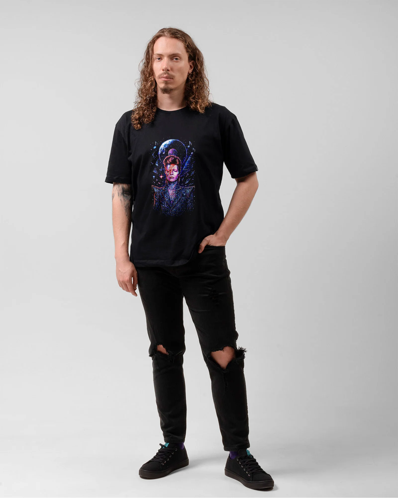 Camiseta Alternativa David Bowie Planet - Image 5