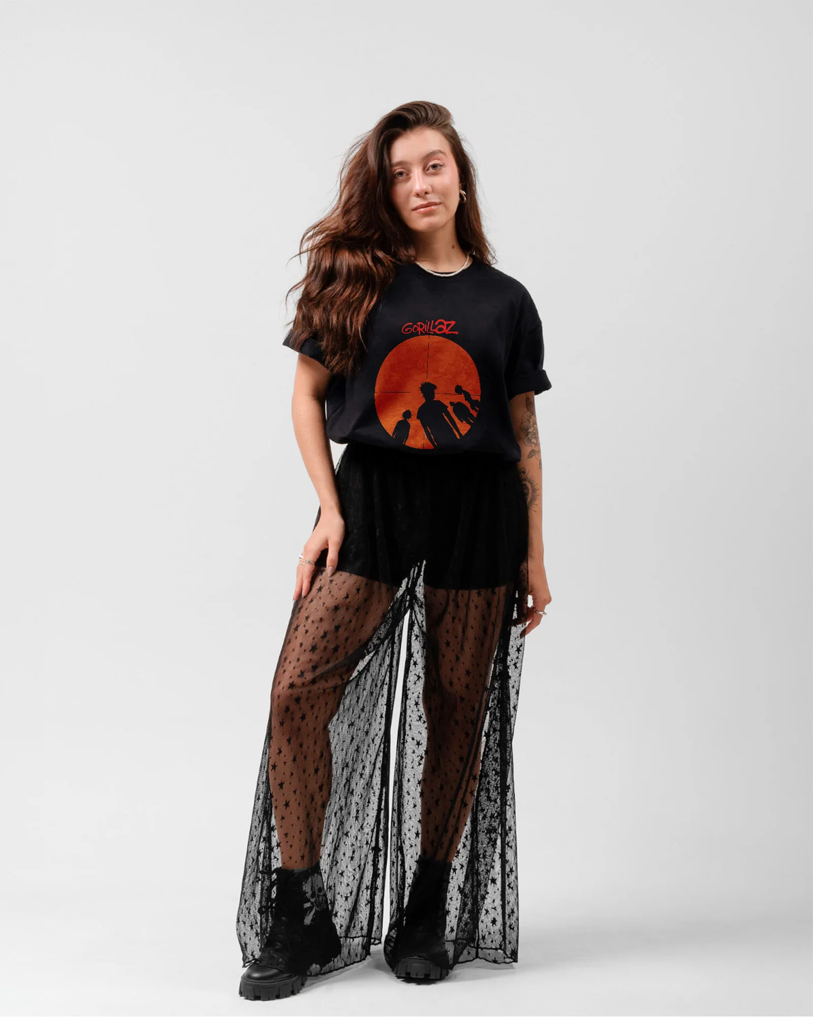 Camiseta Alternativa Gorillaz Siluetas - Image 4