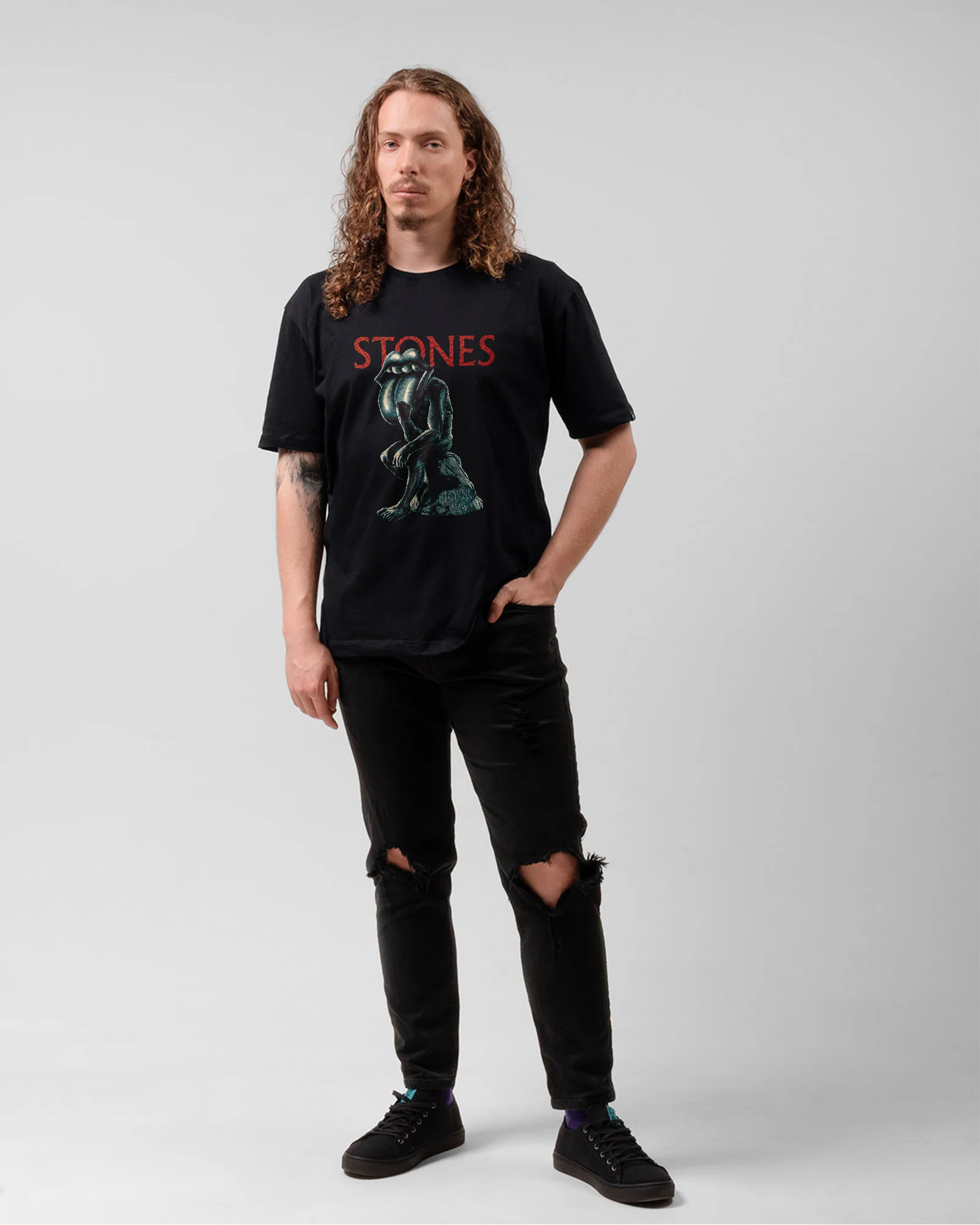 Camiseta Alternativa Rolling Stones Tongue - Image 5