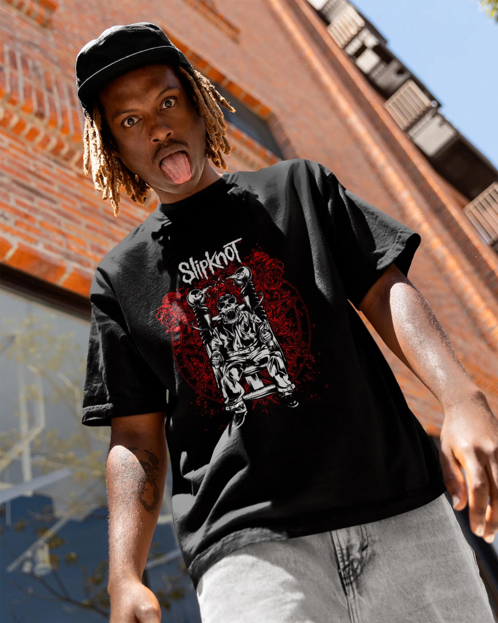Camiseta Alternativa Slipknot Cadeira - Image 2
