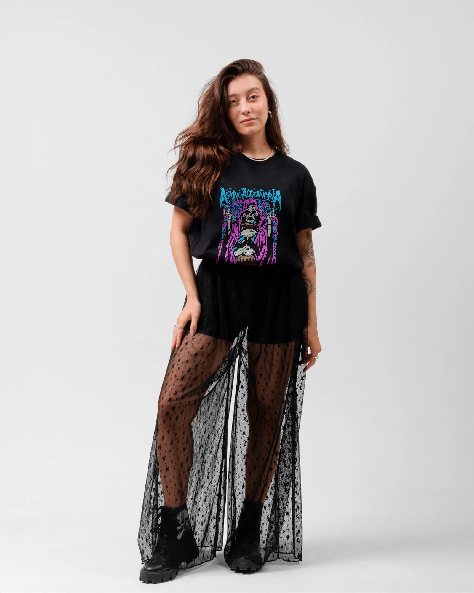 Camiseta Asking Alexandria Time Metalcore - Image 4