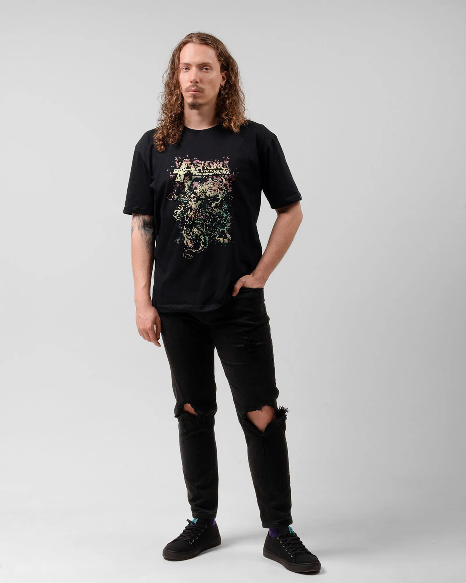 Camiseta Asking Alexandria Zombie - Image 5