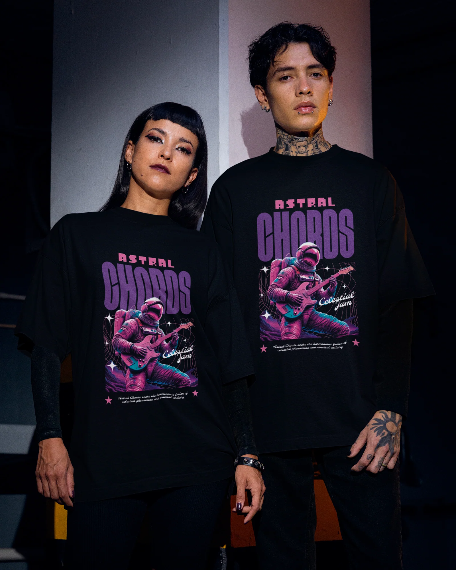 Camiseta Astral Chords Espacial - Image 2