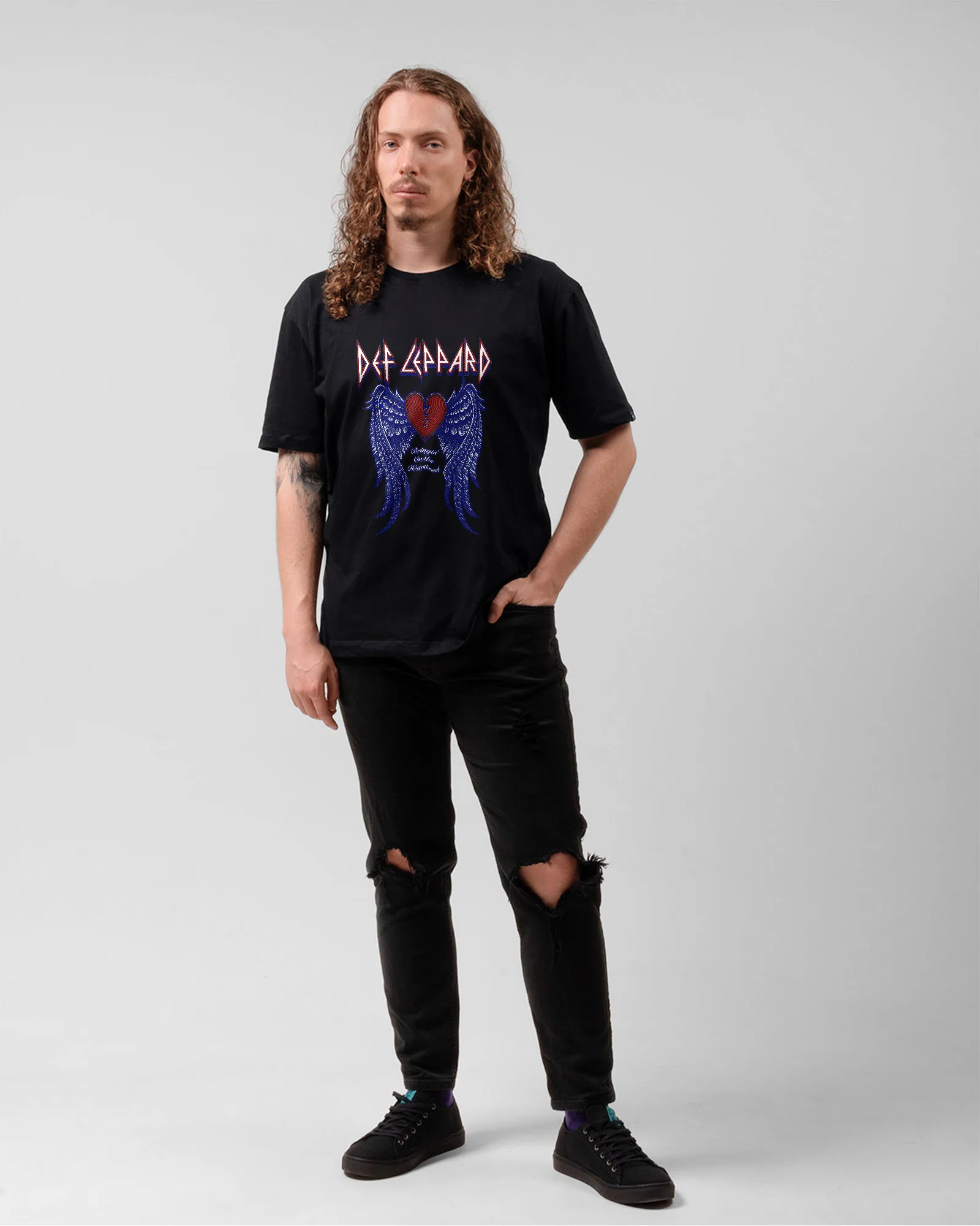 Camiseta Banda Def Leppard Heartbreak Oficial - Image 4