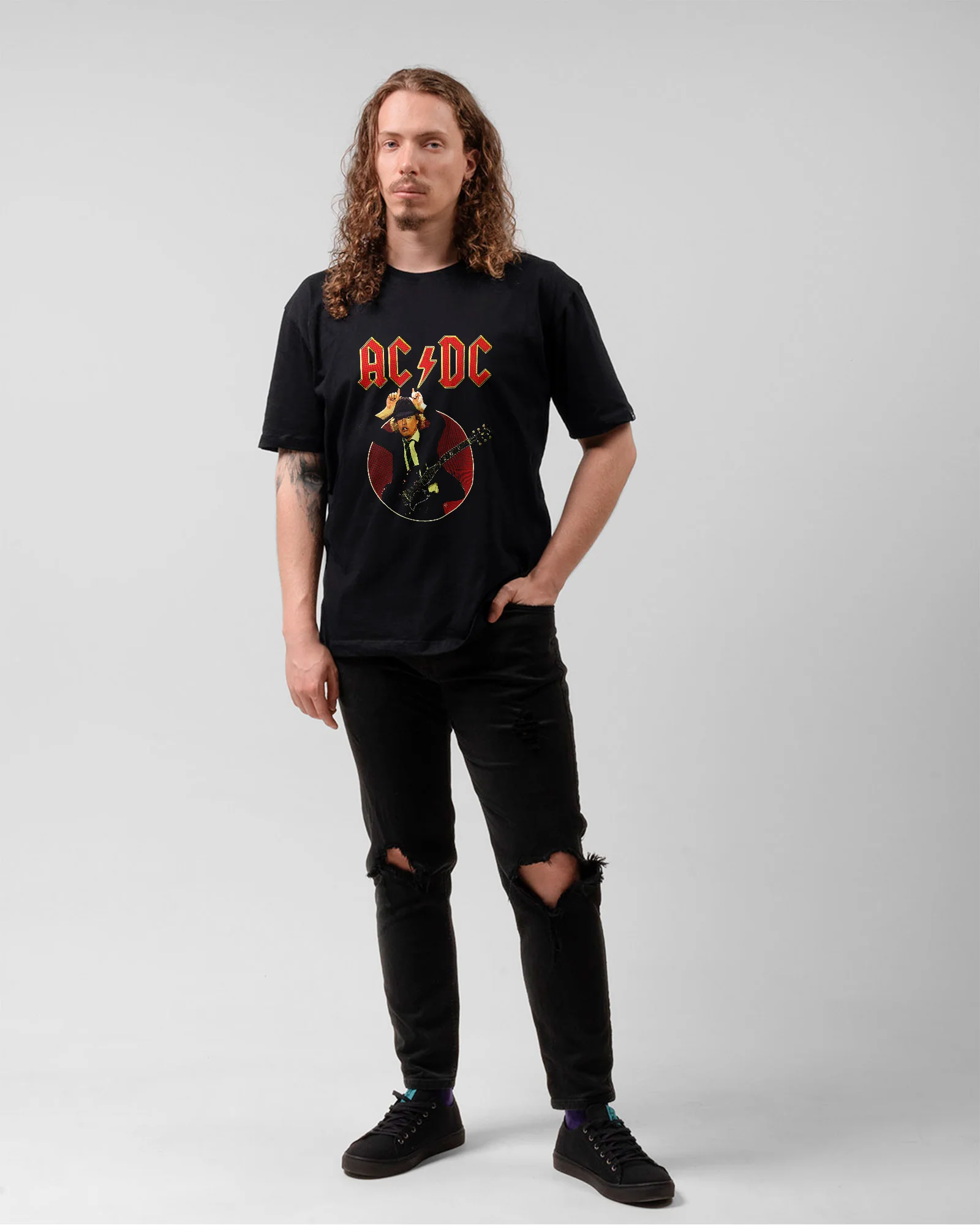 Camiseta Clássica AC/DC Angus Young - Image 5