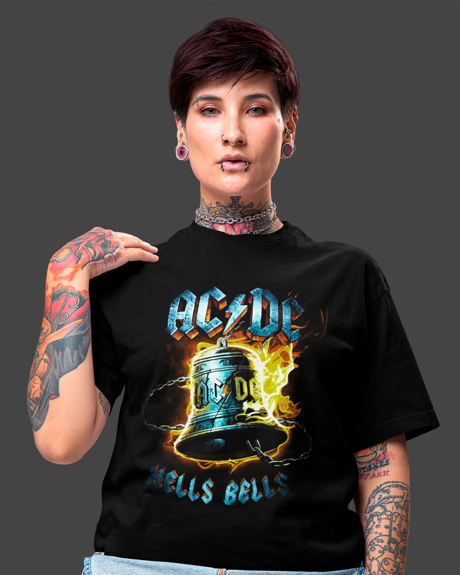 Camiseta Clássica AC/DC Hells Bells - Image 2