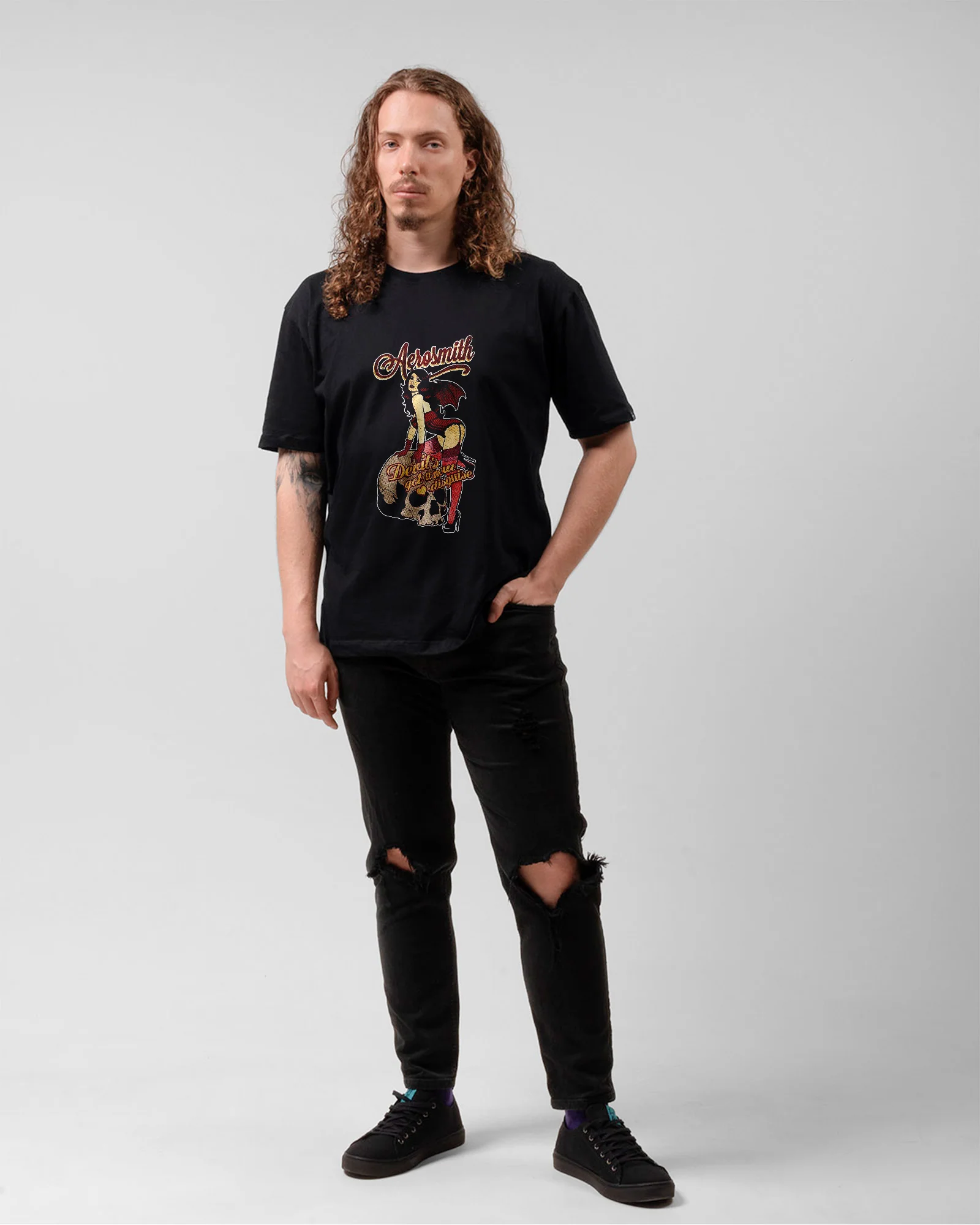 Camiseta Clássica Aerosmith Devils - Image 5