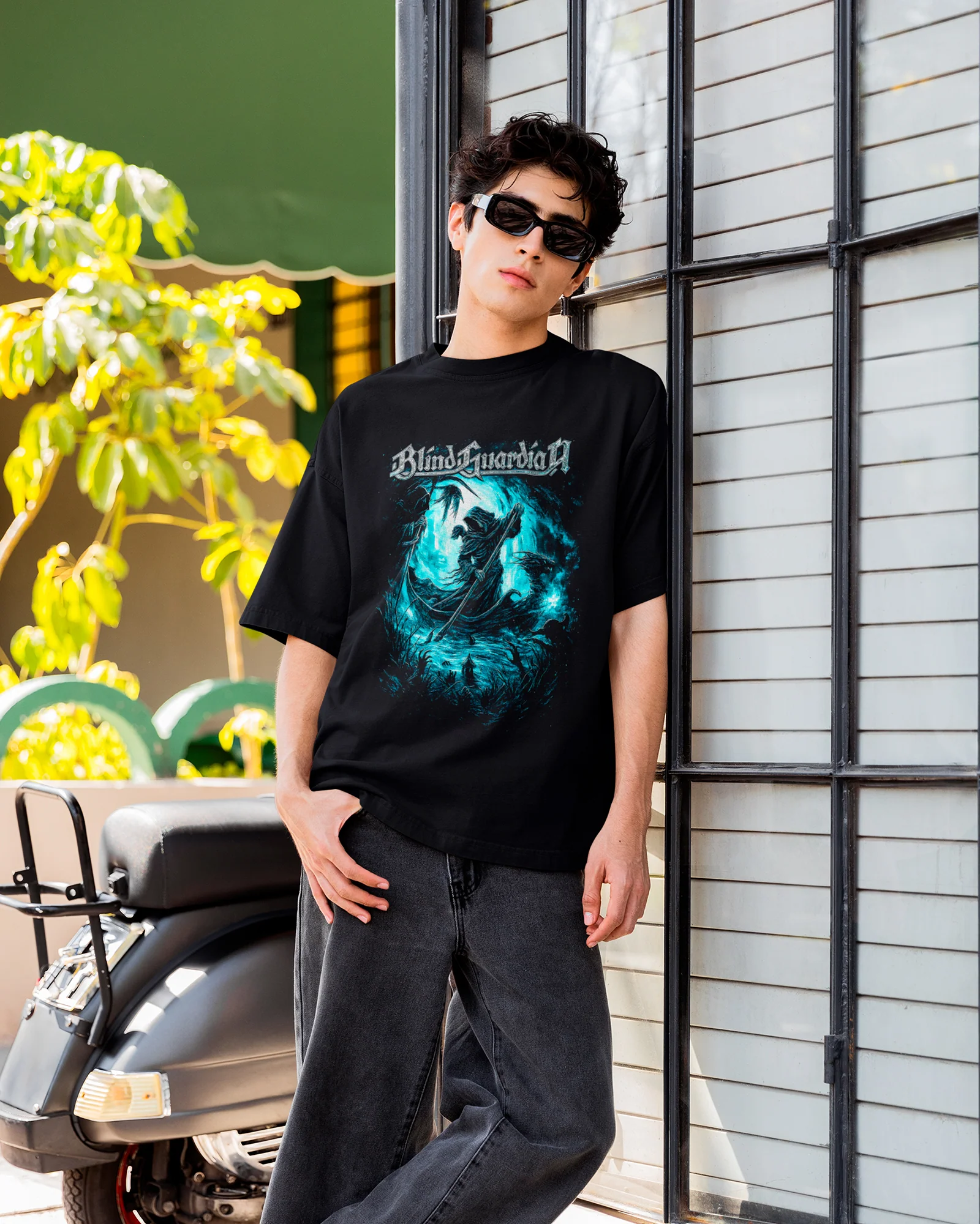 Camiseta Clássica Blind Guardian Trevas Blue - Image 2