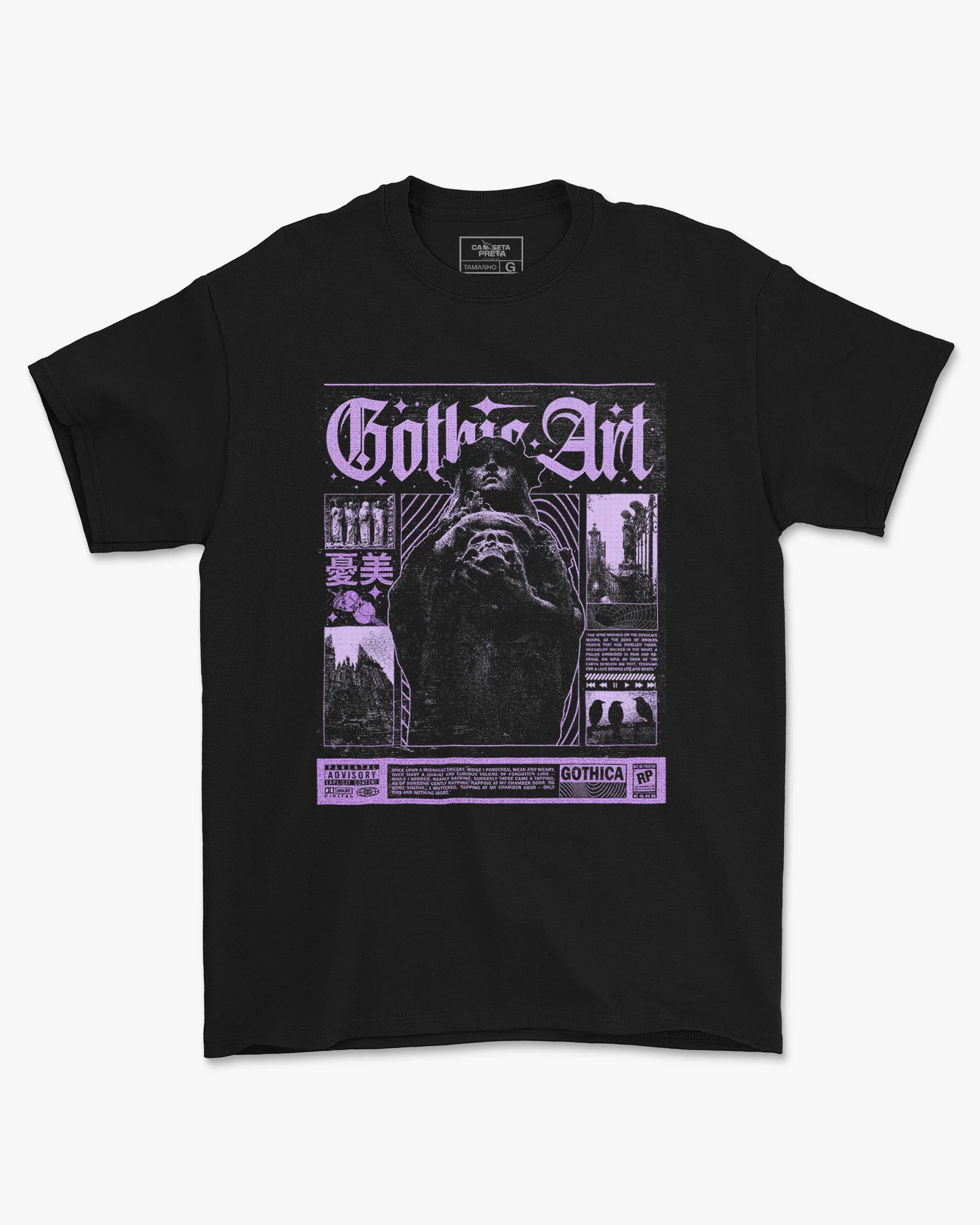 Camiseta Gothic Art