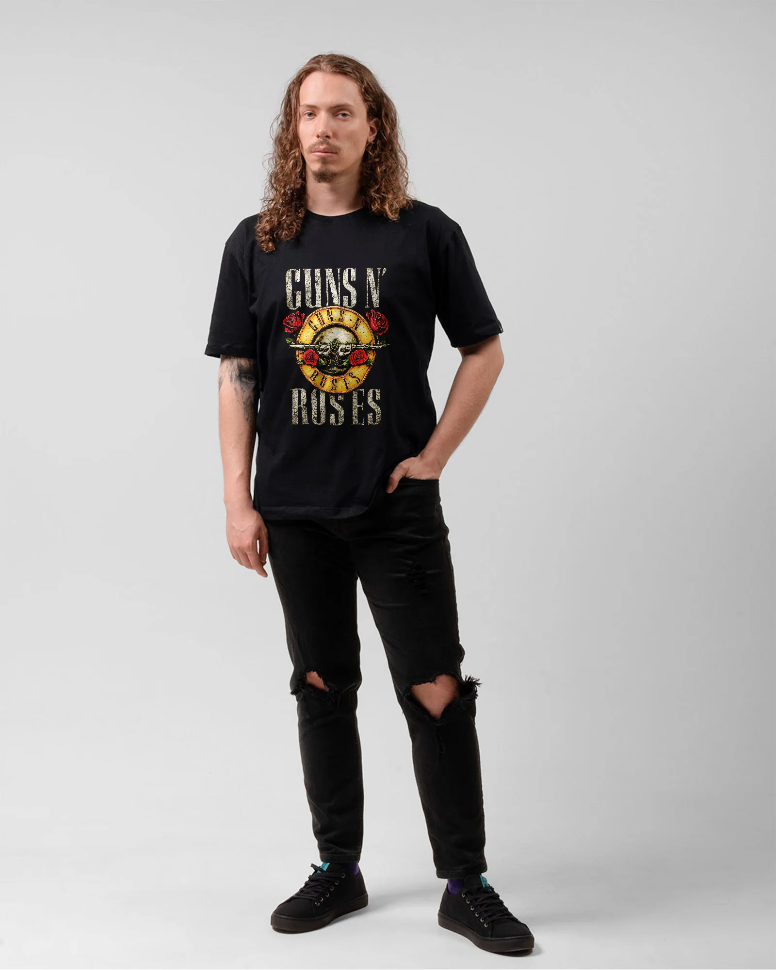 Camiseta Guns N’ Roses Clássica Hard Rock - Image 5