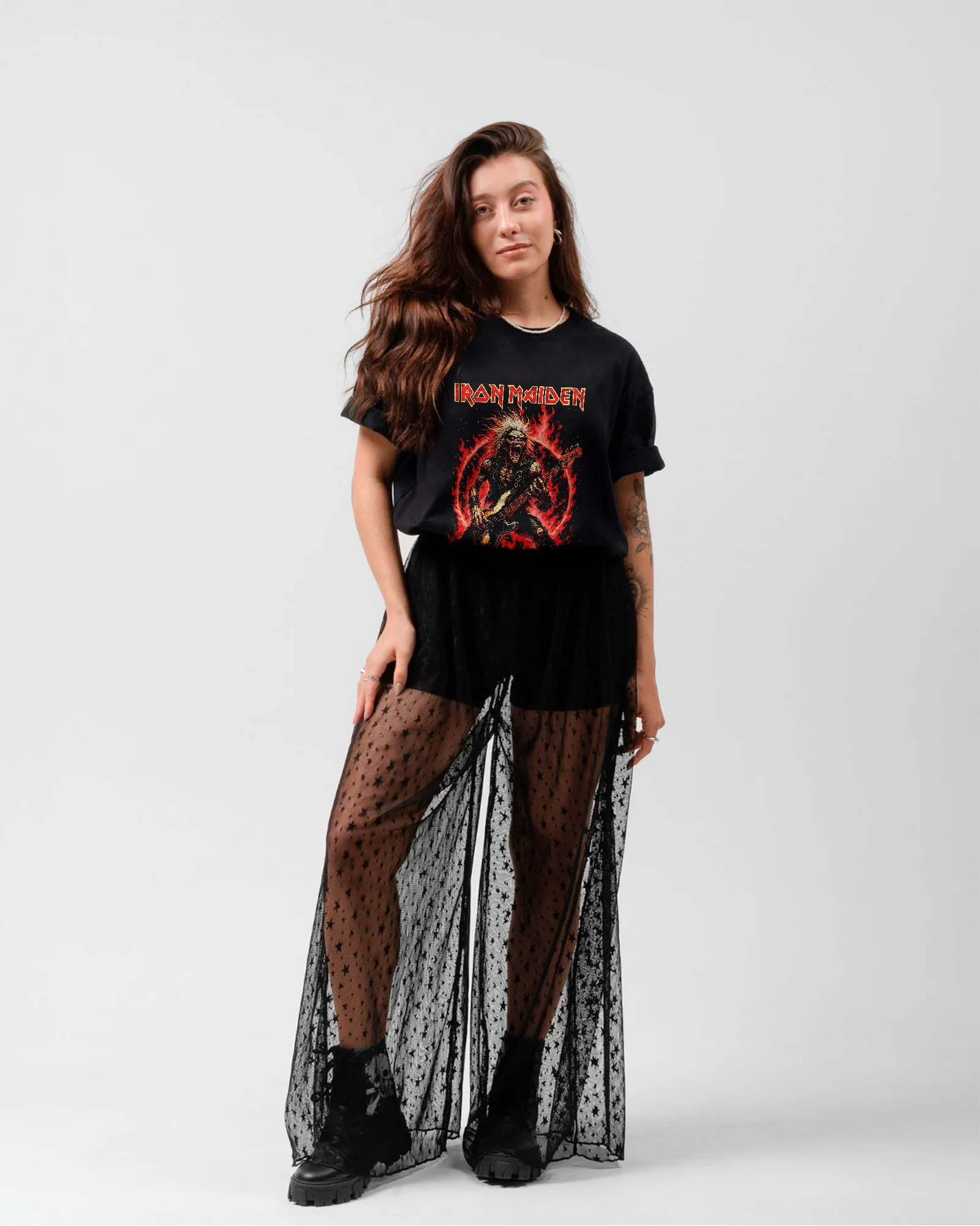 Camiseta Heavy Metal Iron Maiden Eddie - Image 4