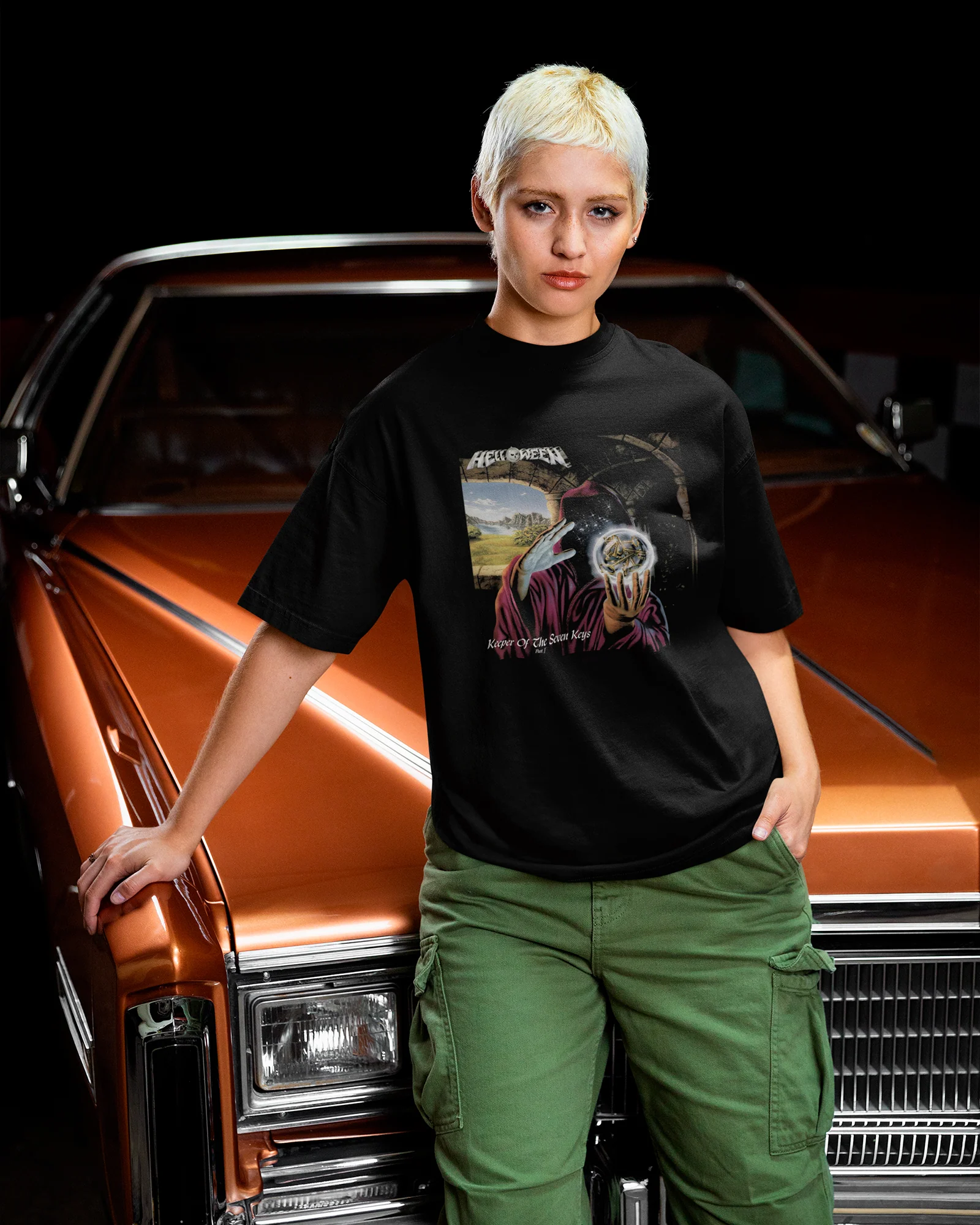 Camiseta Helloween Keeper of the Seven Keys Part I Preta - Image 2