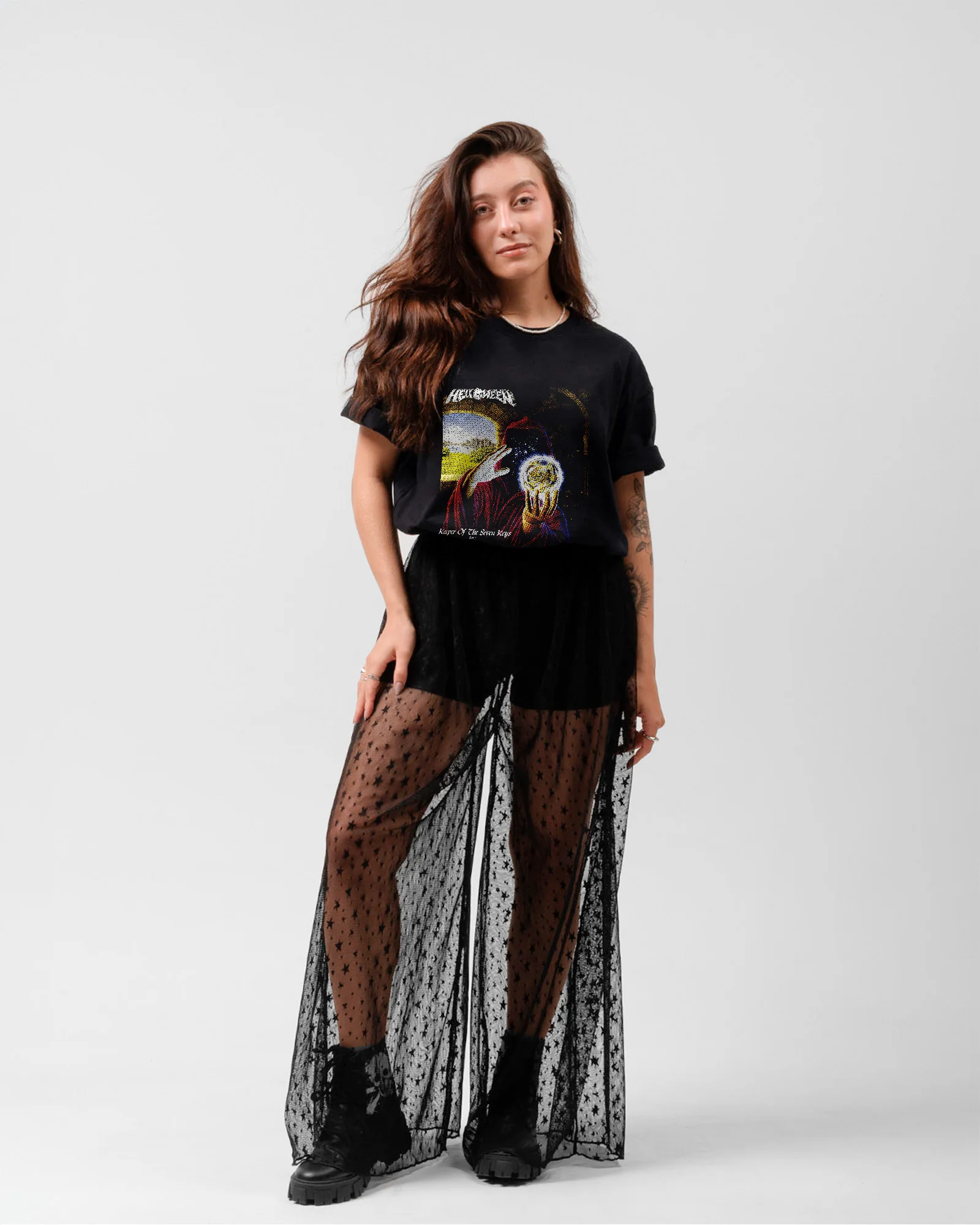 Camiseta Helloween Keeper of the Seven Keys Part I Preta - Image 4