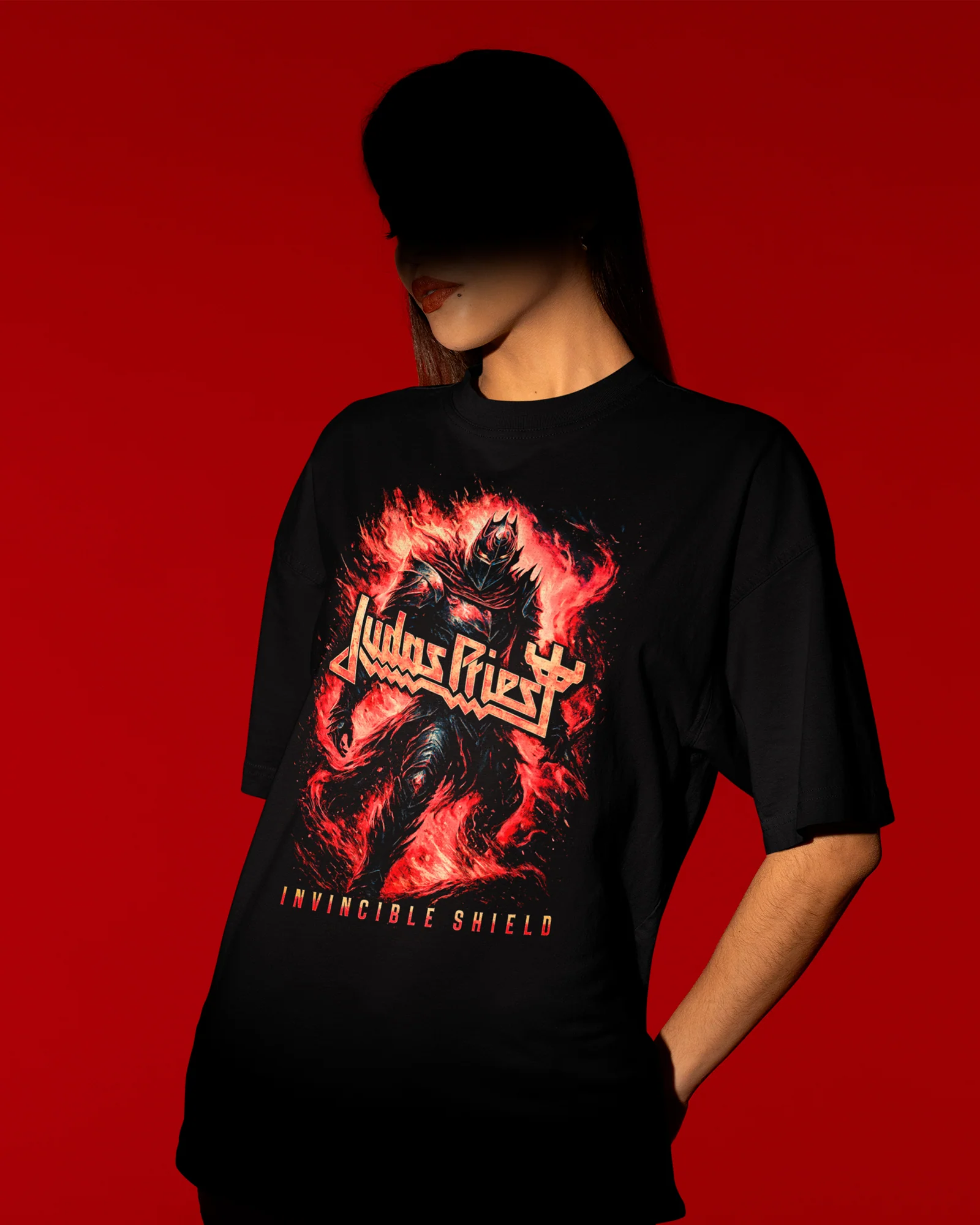 Camiseta Judas Priest Invincible Shield Heavy Metal - Image 2