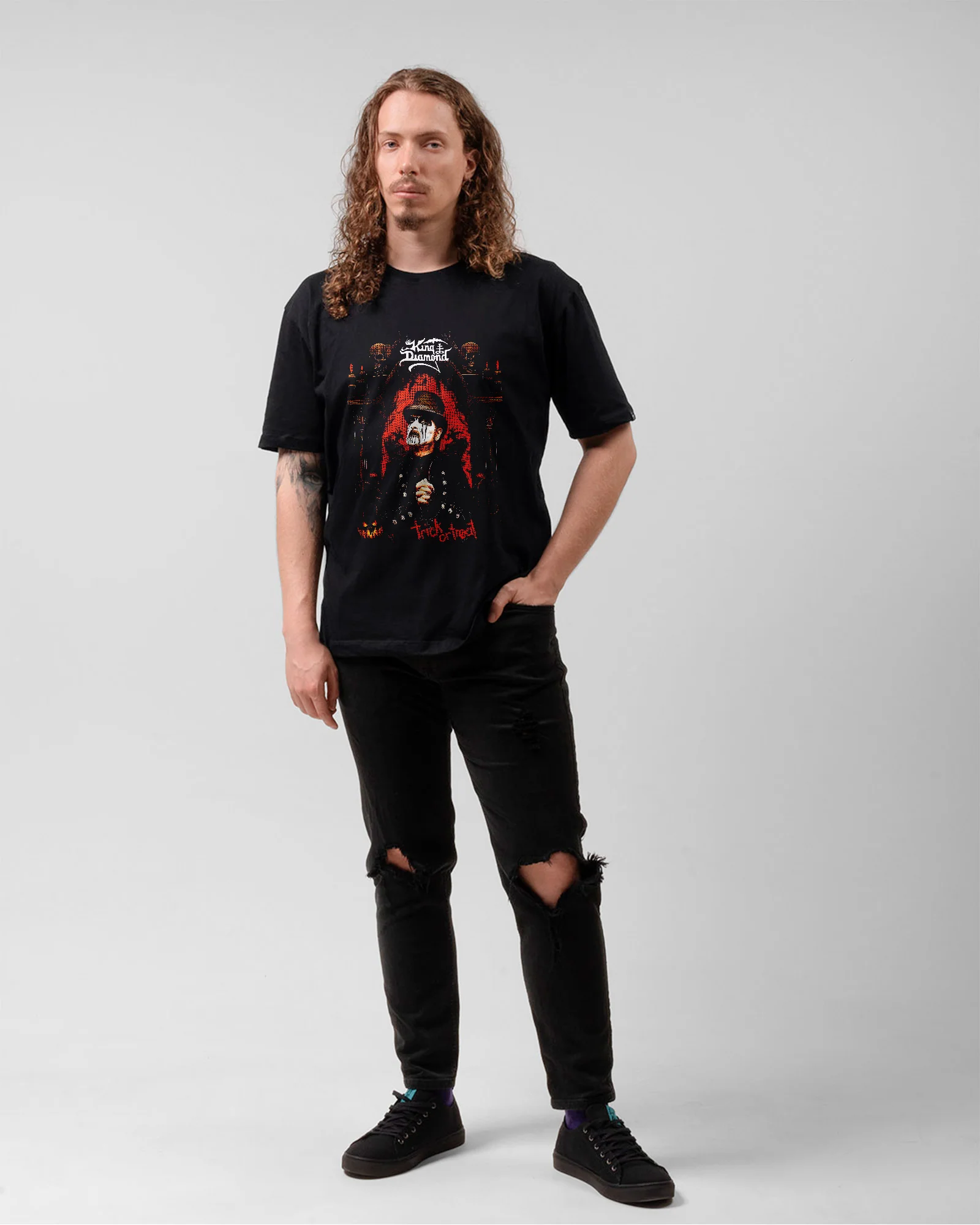 Camiseta King Diamond Trick Or Treat - Image 5