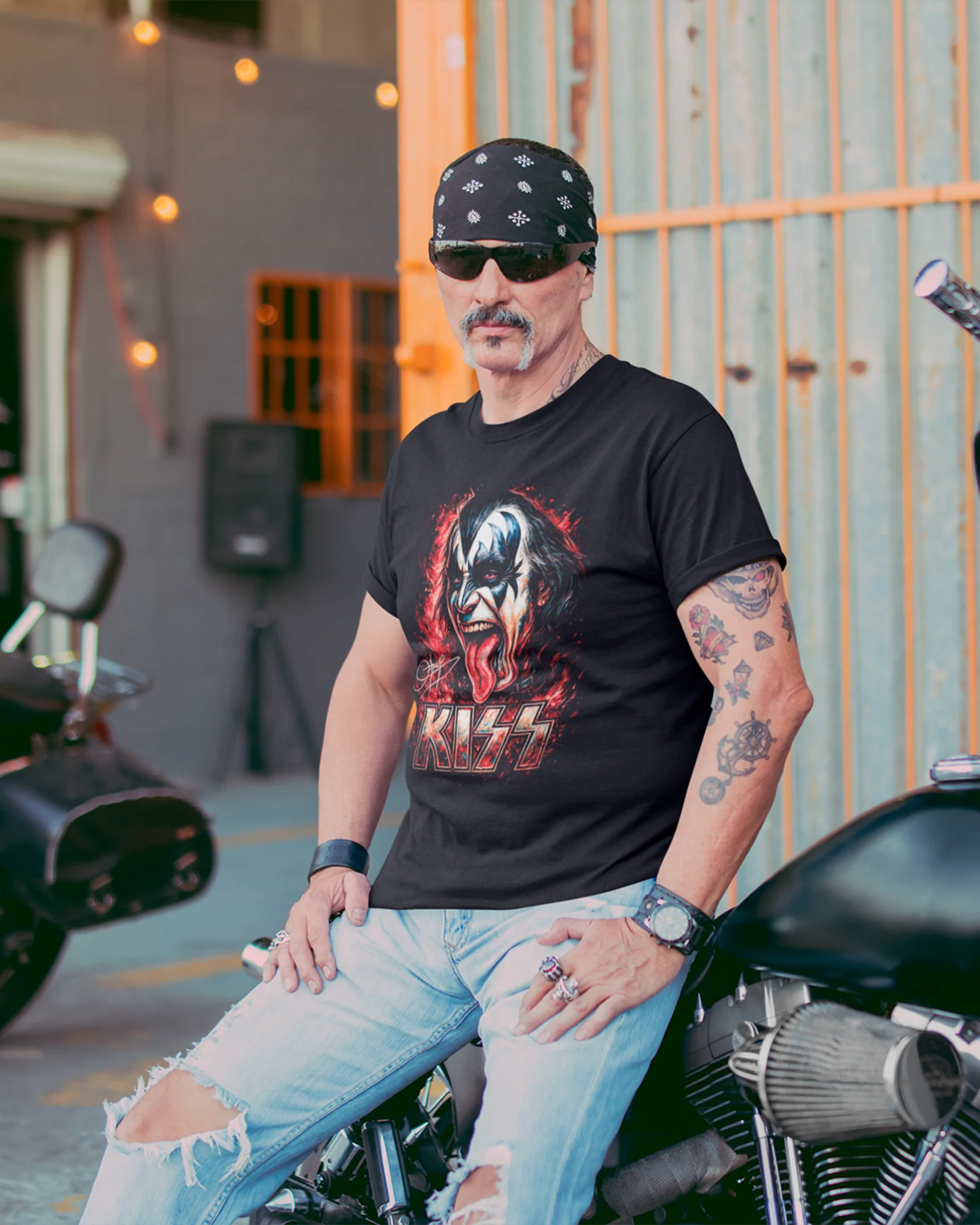 Camiseta Kiss Gene Simmons Hard Rock - Image 2