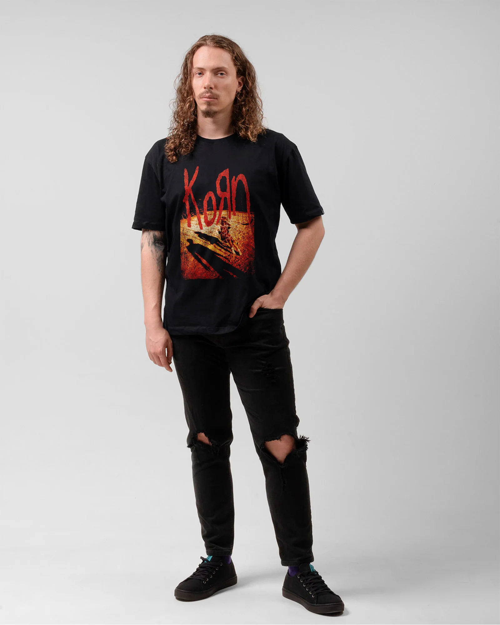 Camiseta Korn Album Korn 1994 Nu Metal - Image 4