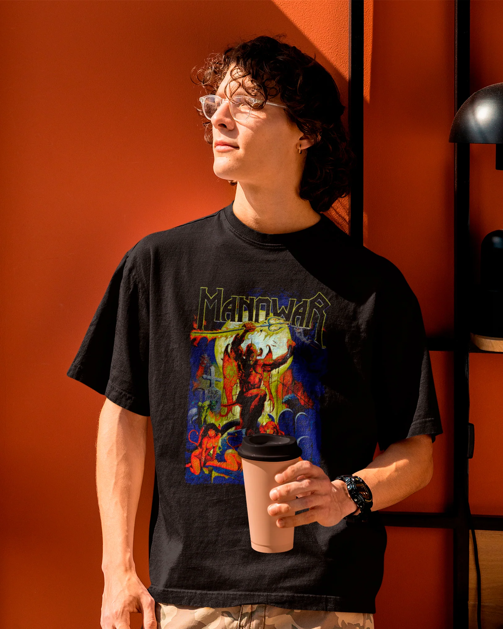 Camiseta Manowar Hail IV Power Metal - Image 2