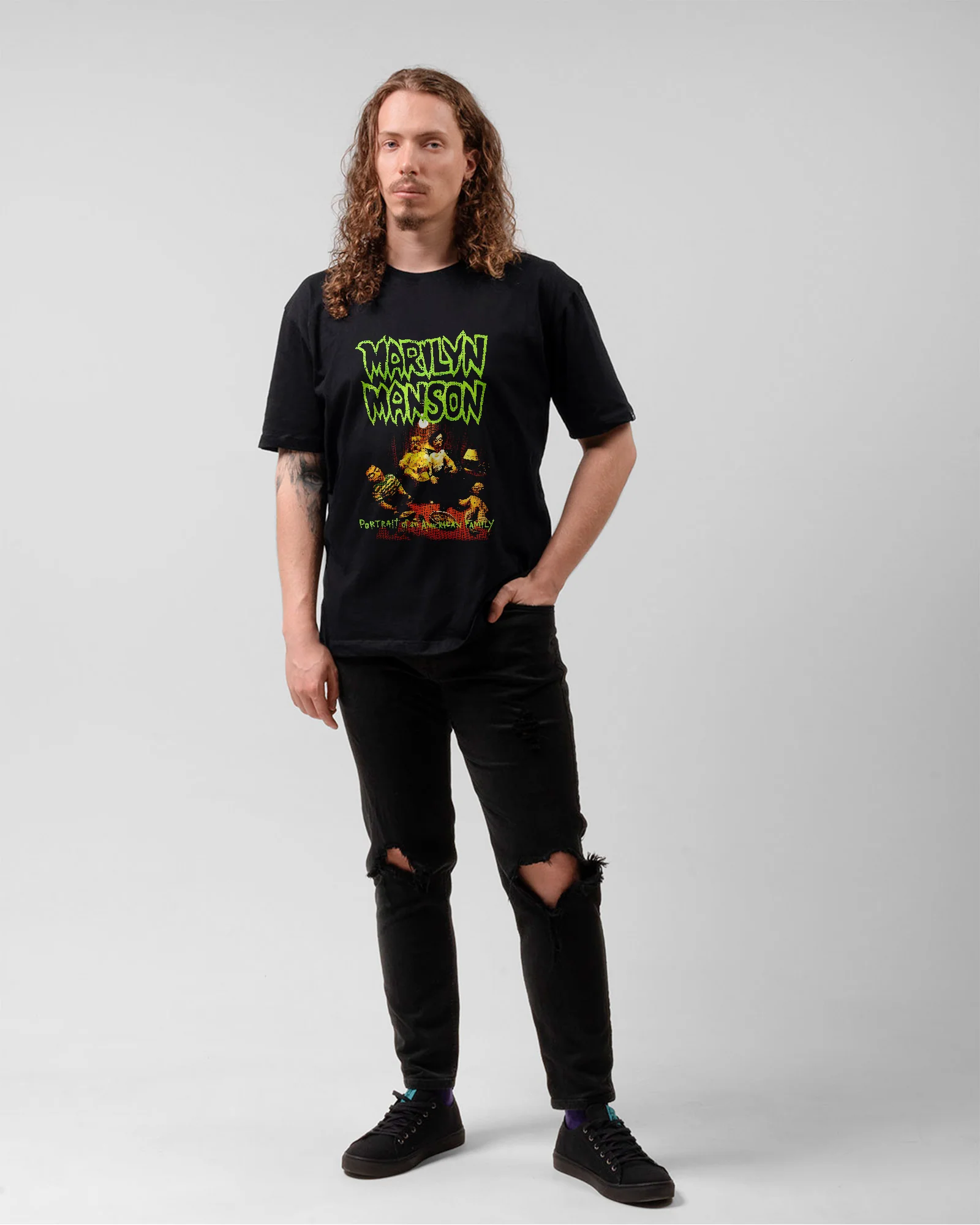 Camiseta Marilyn Manson Portrait Of An American Family - Image 5