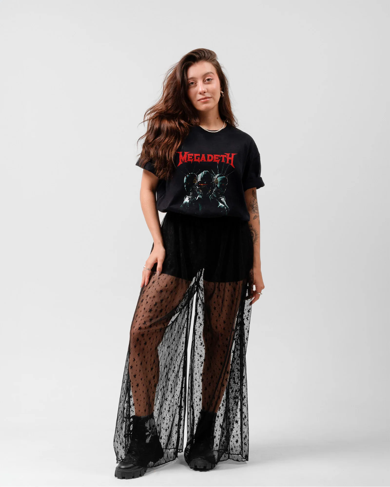 Camiseta Megadeth Androide Thrash Metal - Image 4