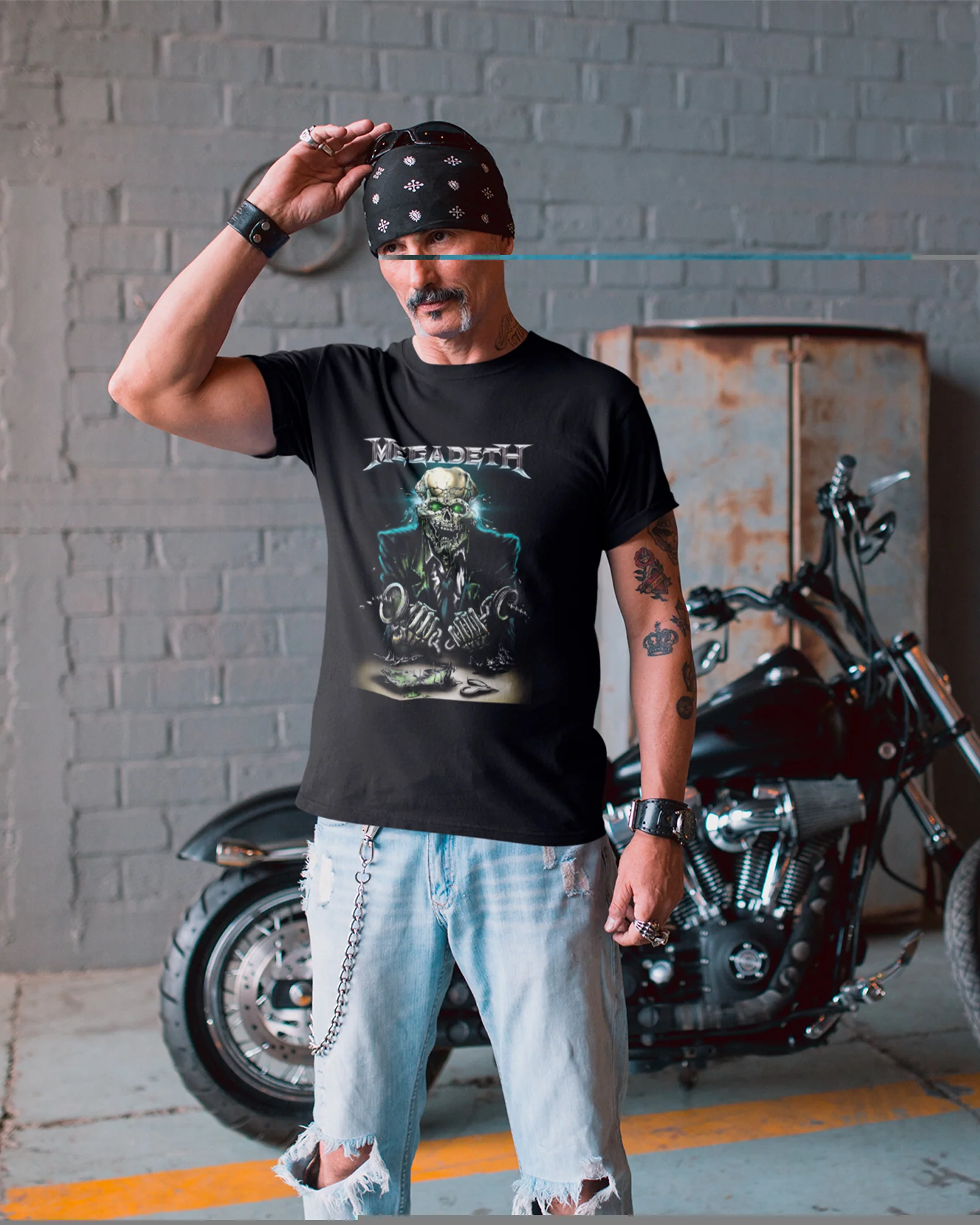 Camiseta Megadeth Disturb Thrash Metal - Image 2