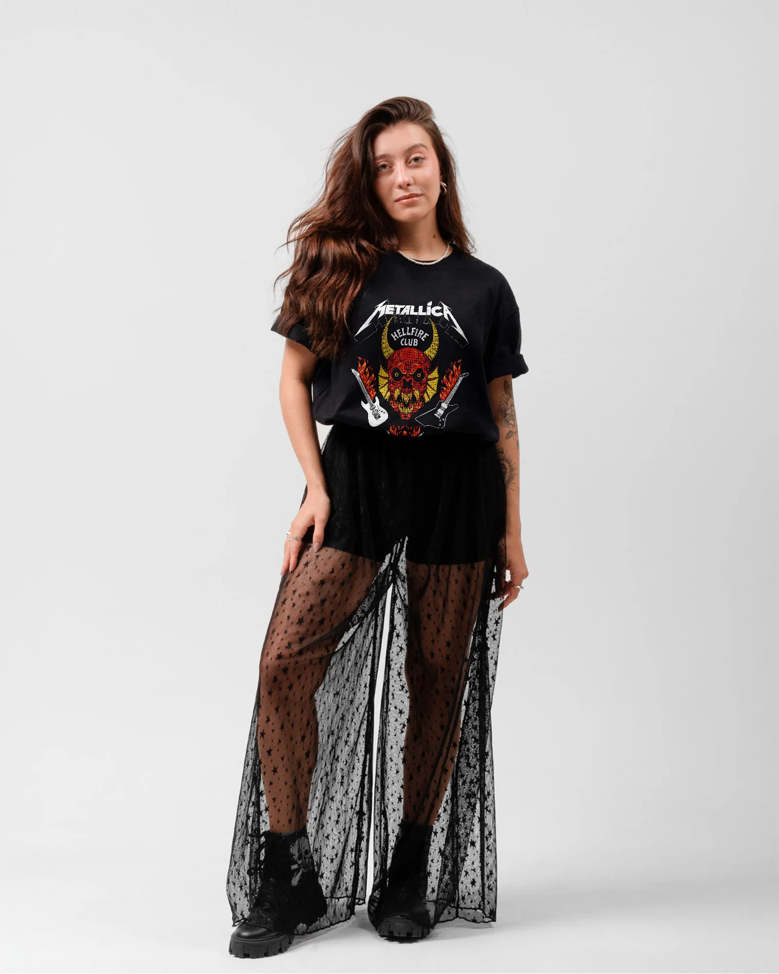 Camiseta Metallica Hellfire Club - Image 4