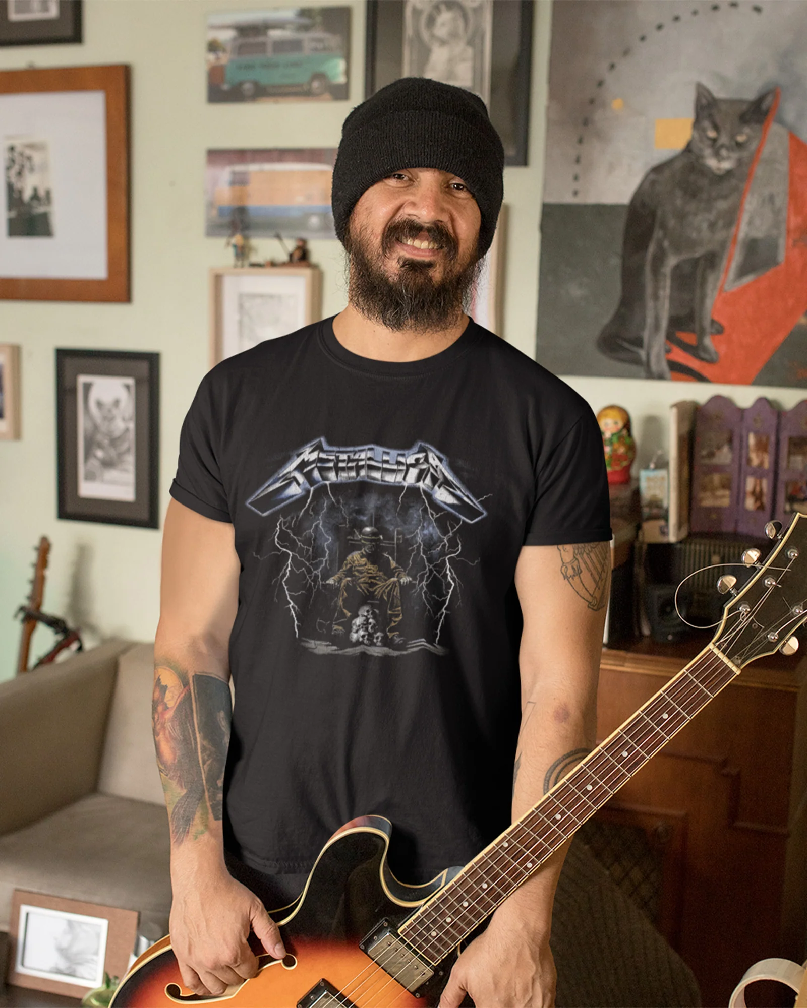 Camiseta Metallica ride the lightning - Image 2