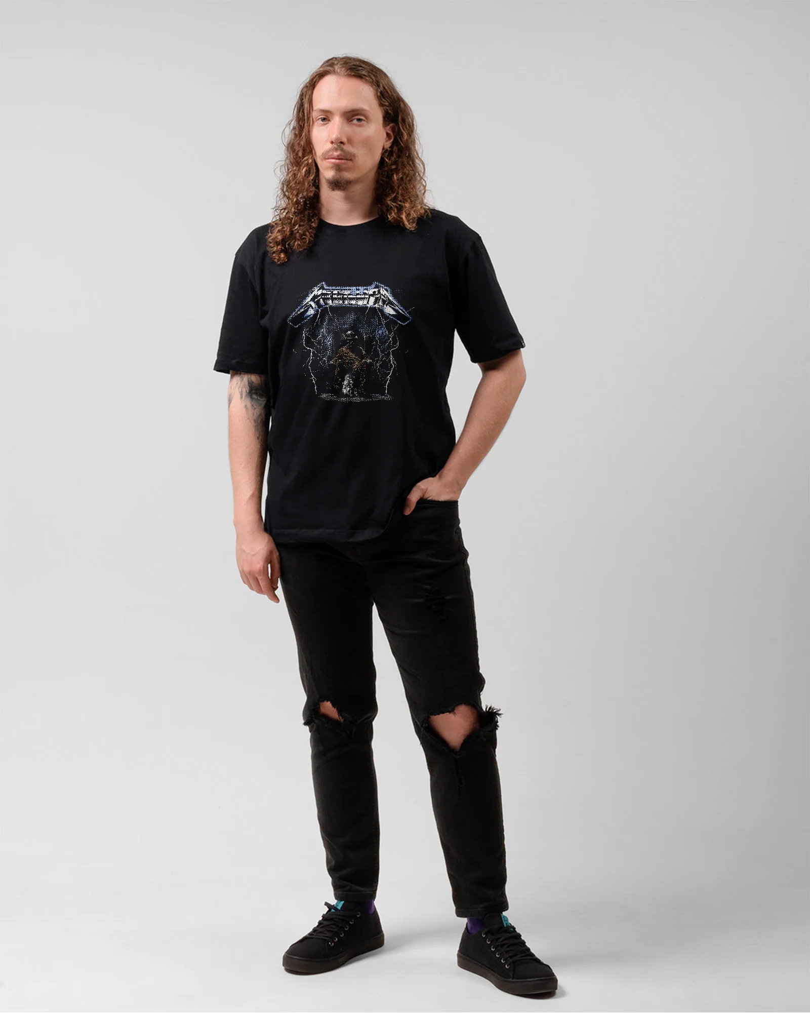 Camiseta Metallica ride the lightning - Image 5