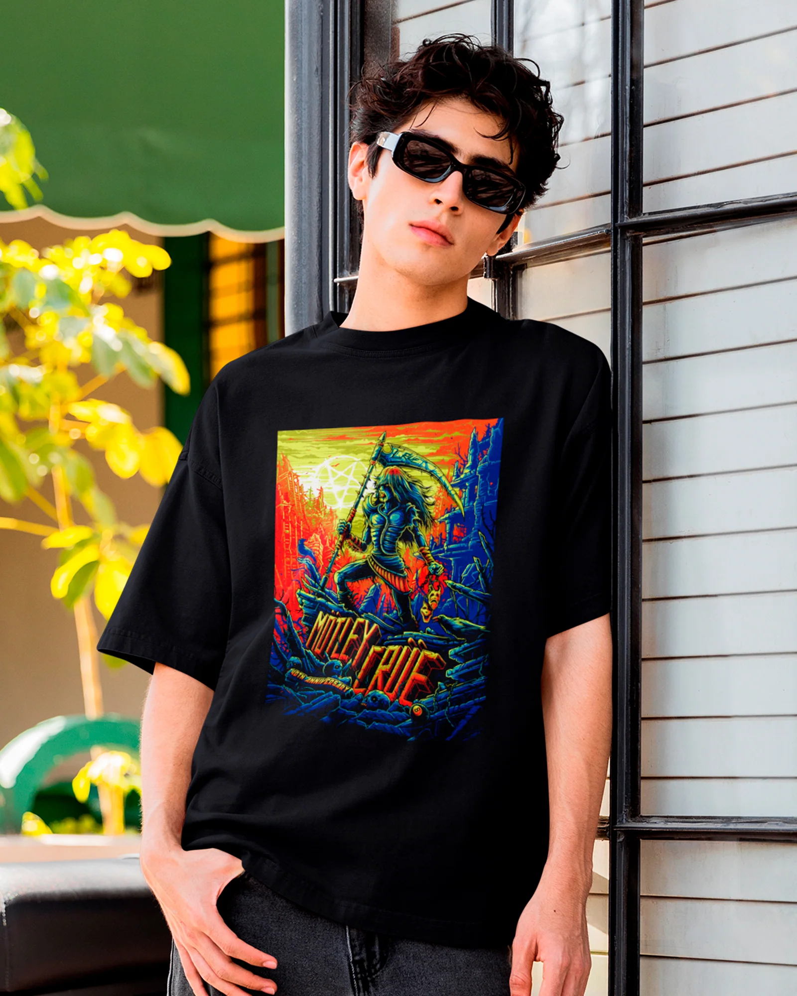 Camiseta Mötley Crüe 40th Anniversary Glam Rock - Image 2