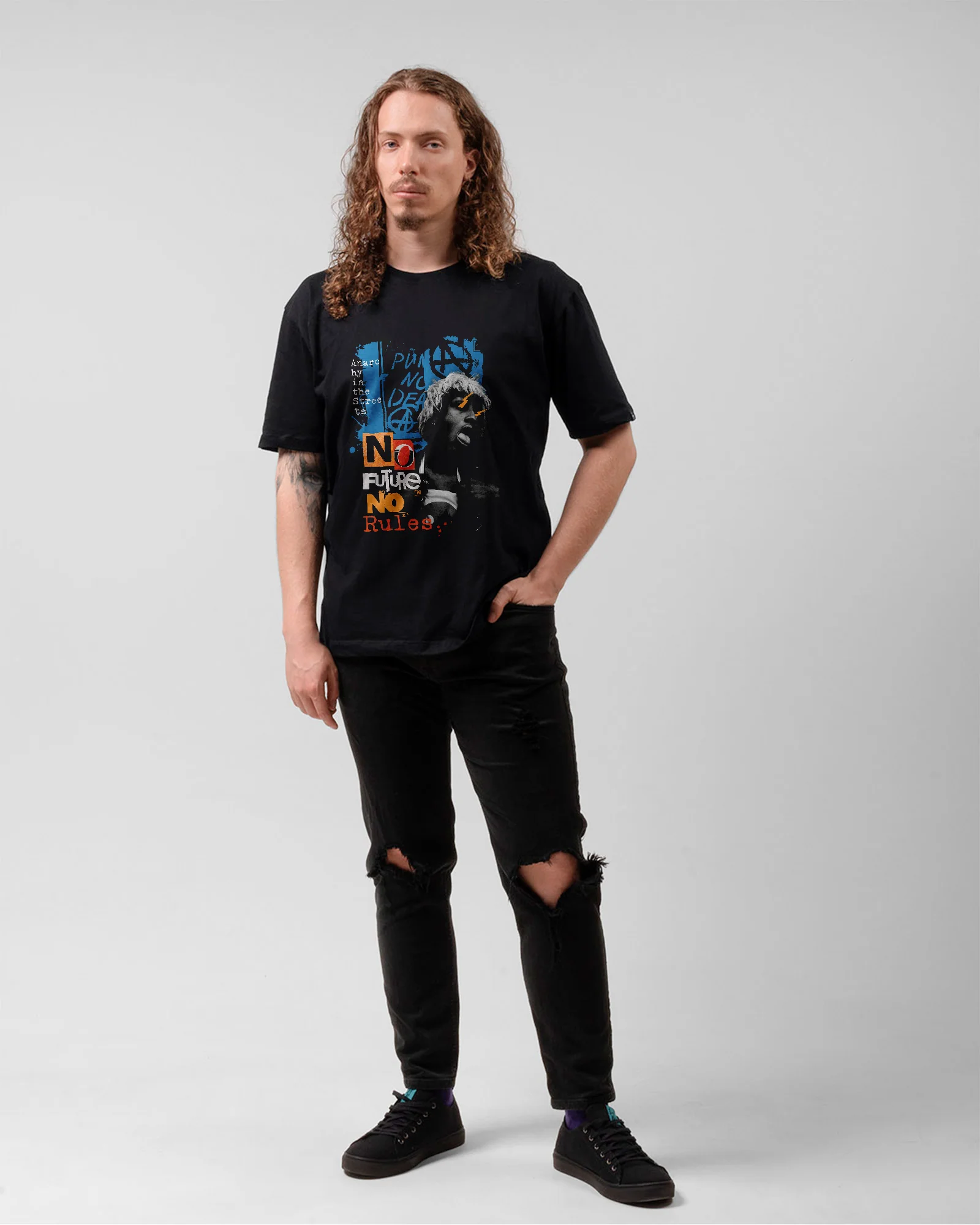 Camiseta No Future No Rules Punk Rock - Image 5