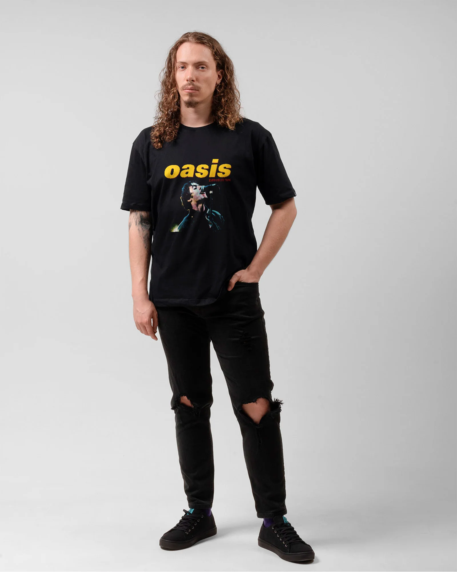 Camiseta Oasis Knebworth 1996 - Image 5