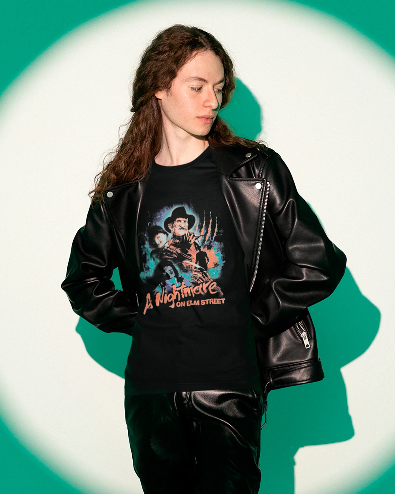 Camiseta Preta A Nightmare on Elm Street Unissex - Image 3