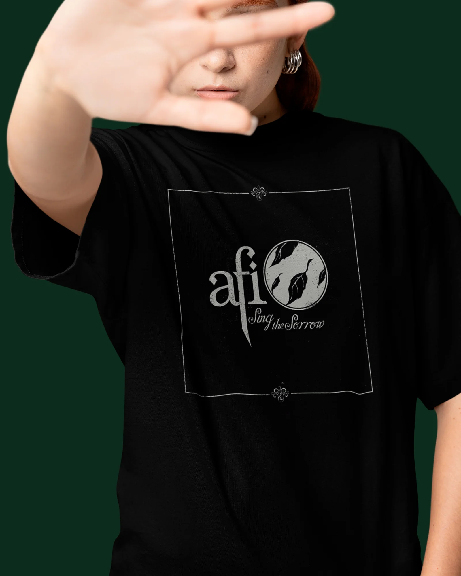 Camiseta Preta AFI Sing the Sorrow Unissex - Image 2