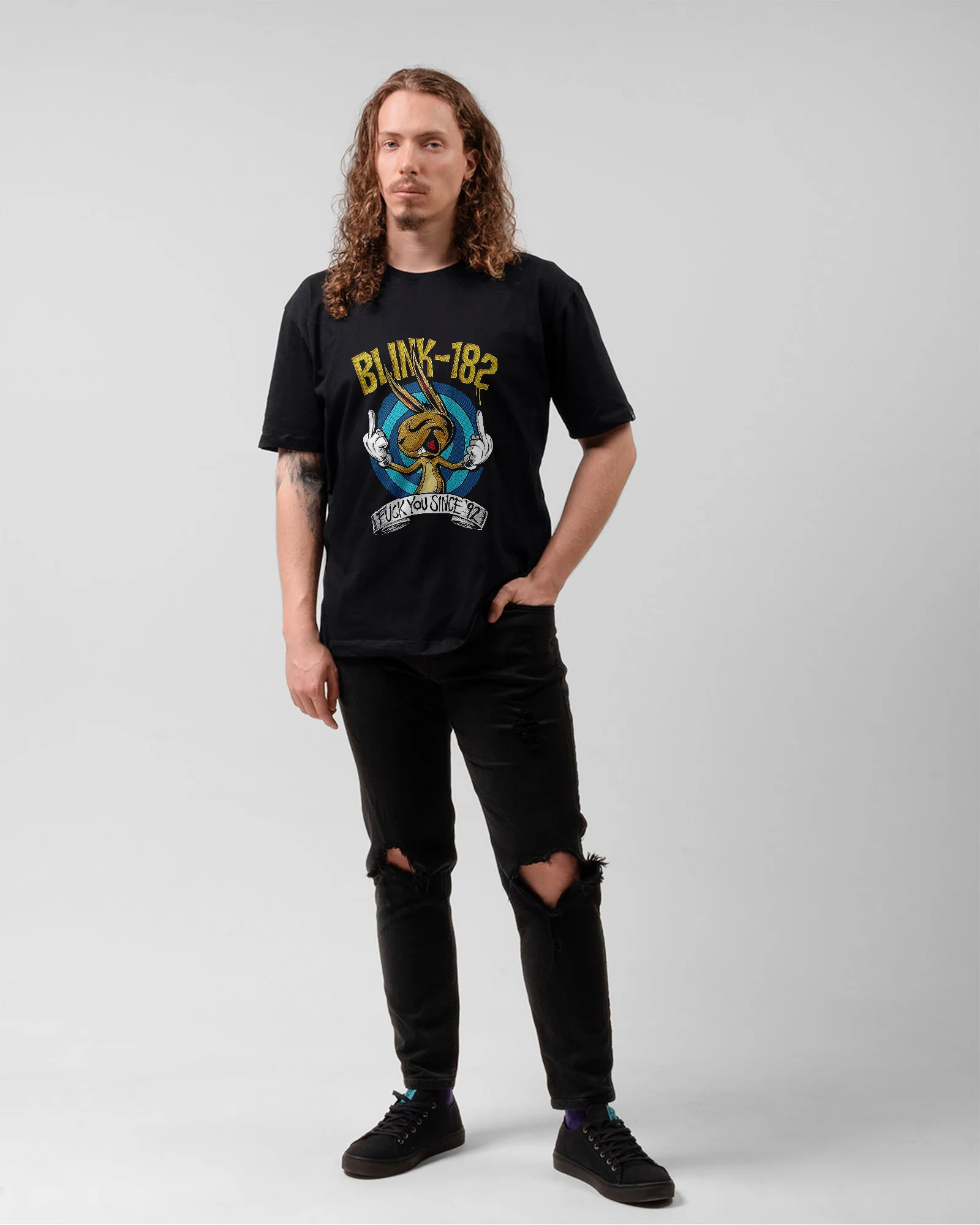 Camiseta Preta Blink-182 Since 92 - Image 5