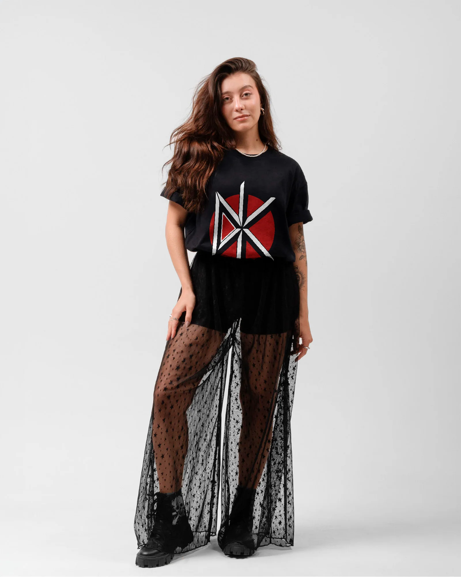 Camiseta Preta Dead Kennedys Logo Vermelha Punk Rock - Image 4