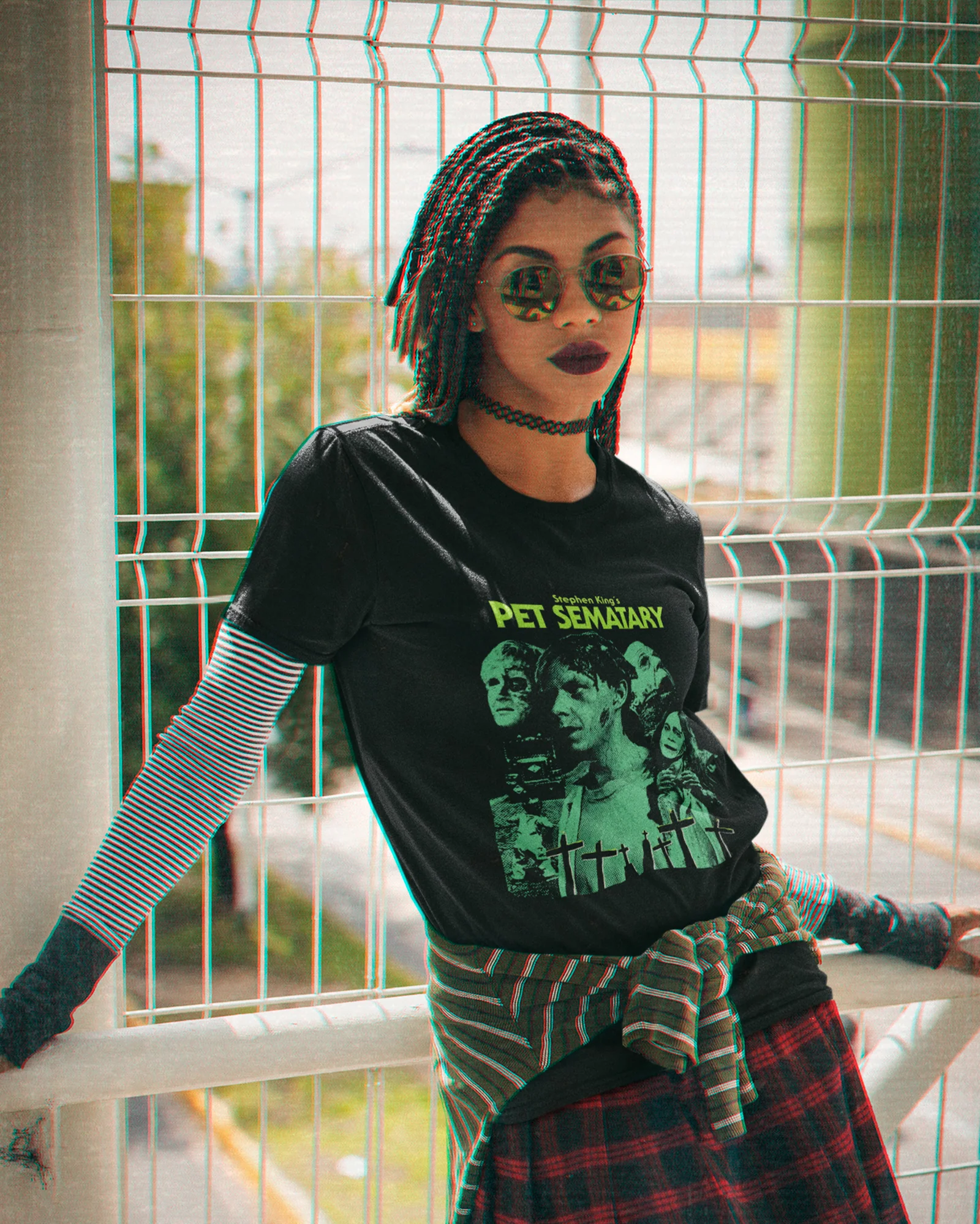 Camiseta Preta Stephen King Pet Sematary Unissex - Image 3