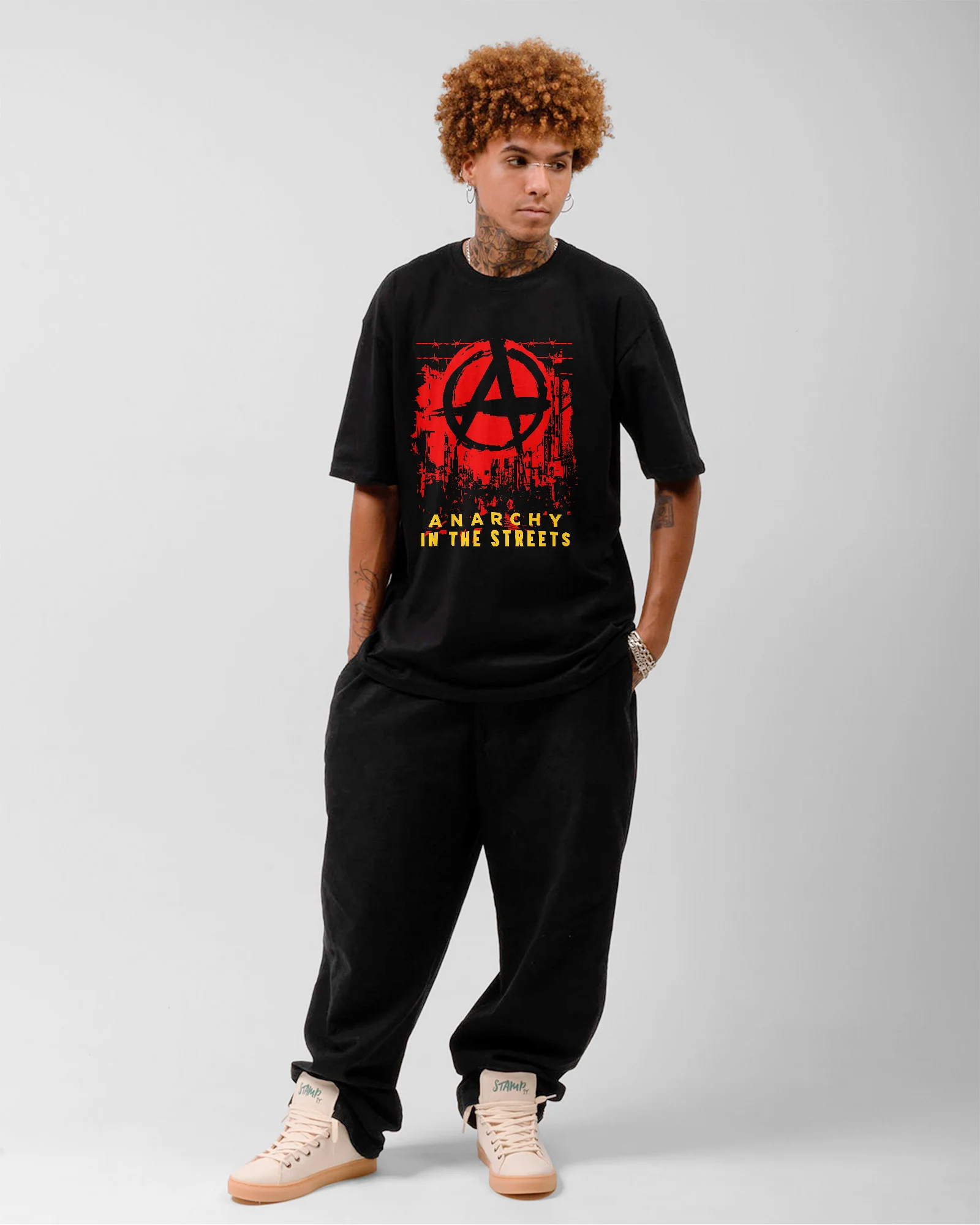 Camiseta Punk Anarchy in the Streets - Image 3