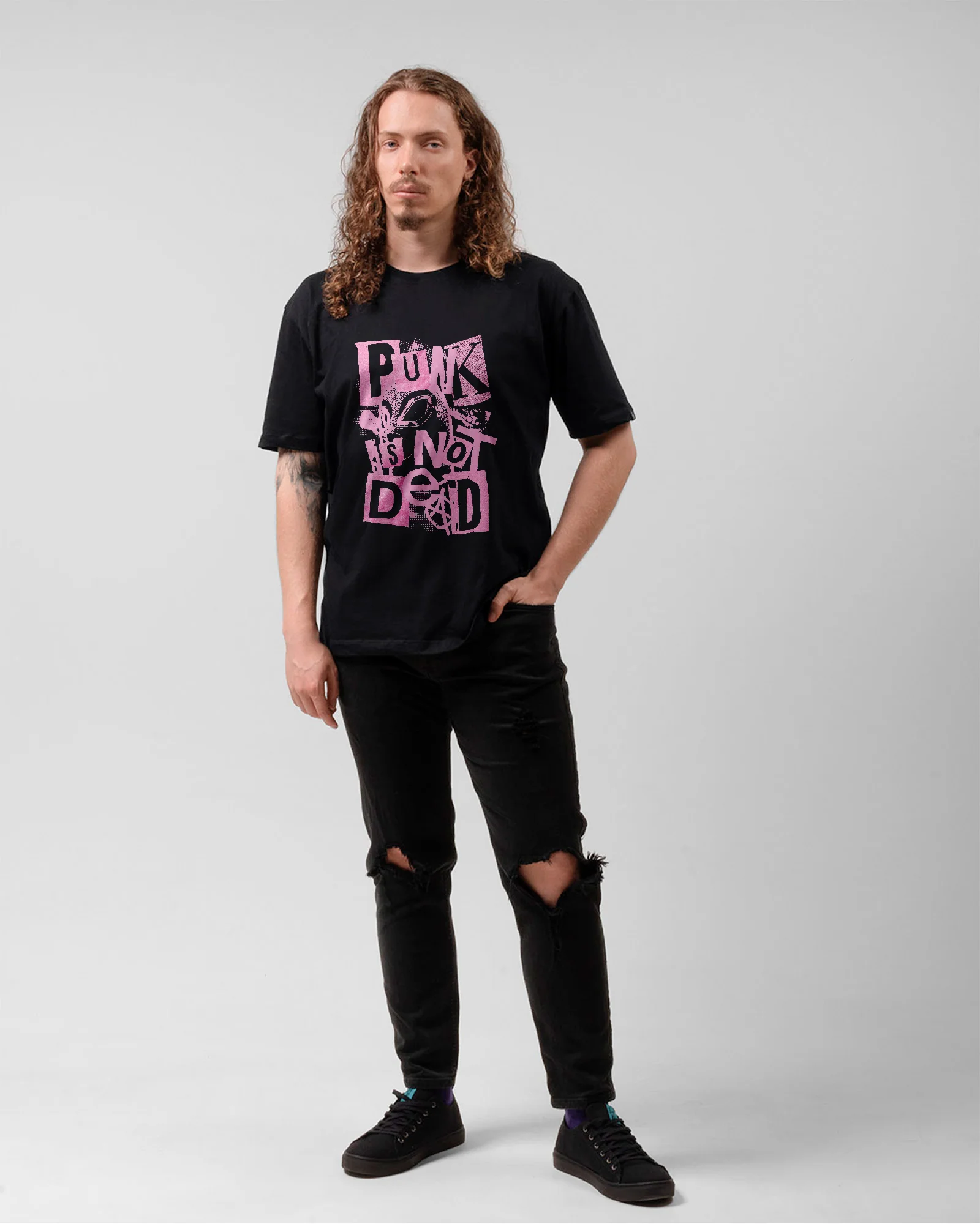 Camiseta Punk Is Not Dead Retrô - Image 5