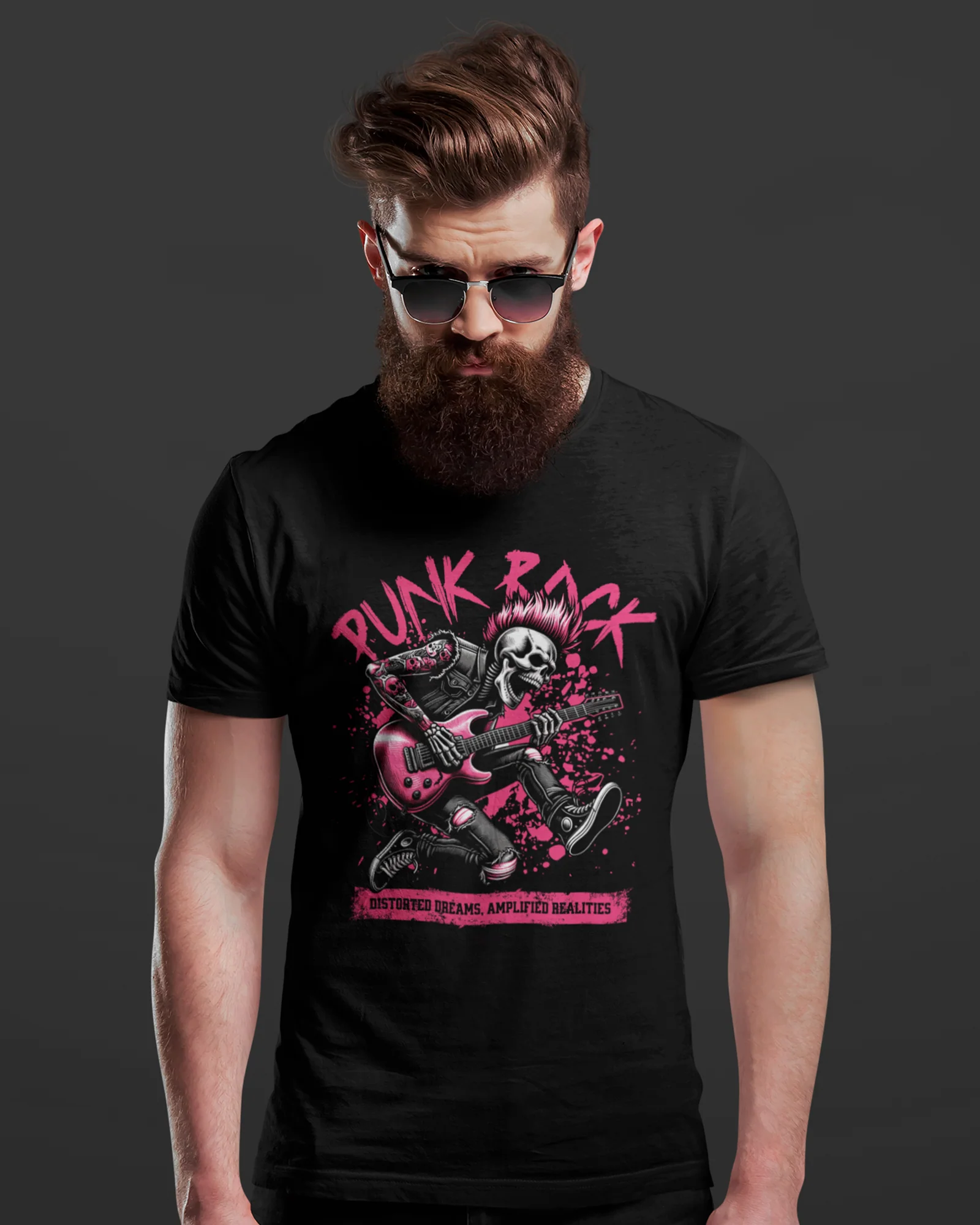 Camiseta Punk Rock Distorted Dreams - Image 2