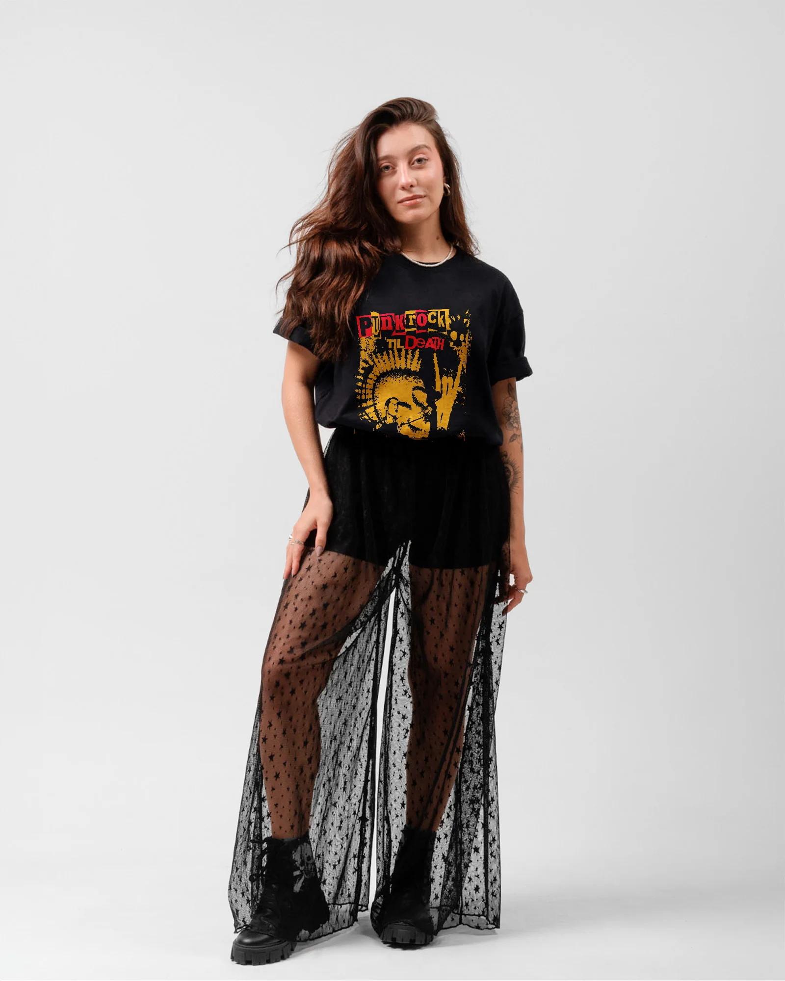 Camiseta Punk Rock Til Death Retrô - Image 4