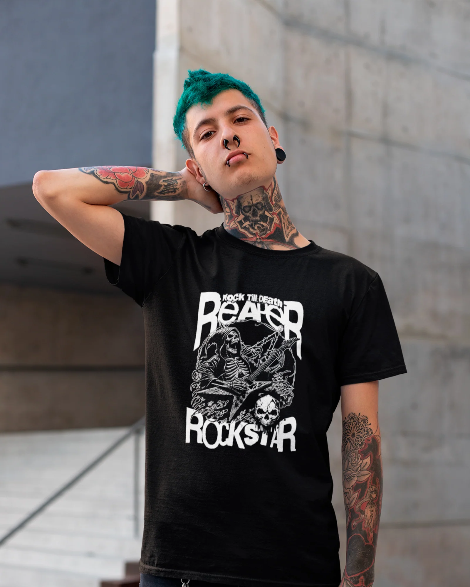 Camiseta Reaper Rockstar Retrô - Image 2