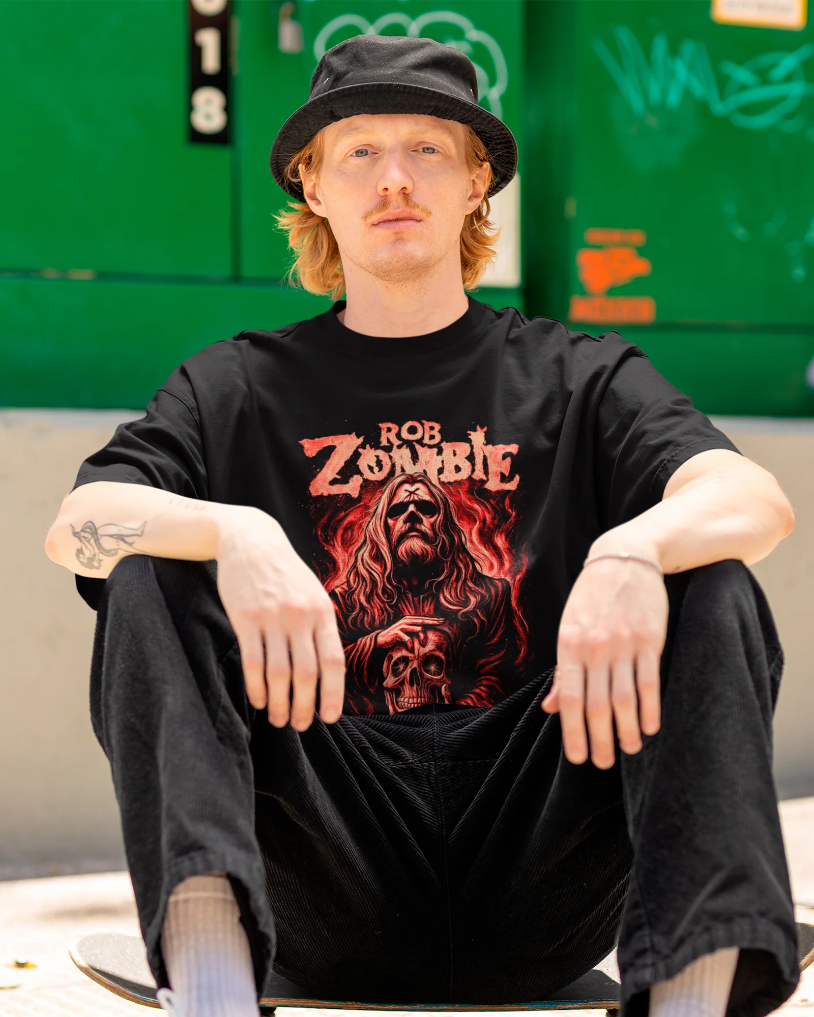 Camiseta Alternativa Rob Zombie Skull - Image 2
