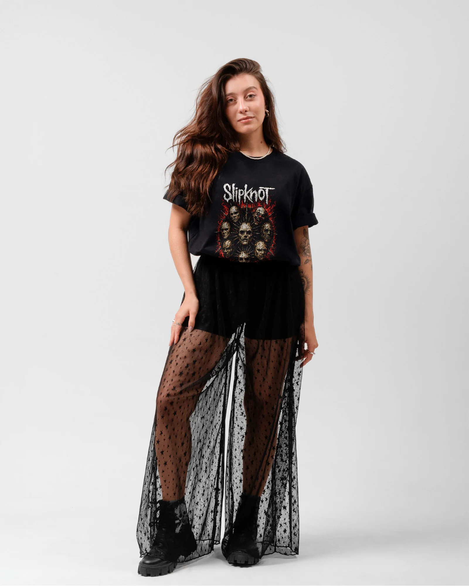 Camiseta Slipknot Masks Clássica - Image 4
