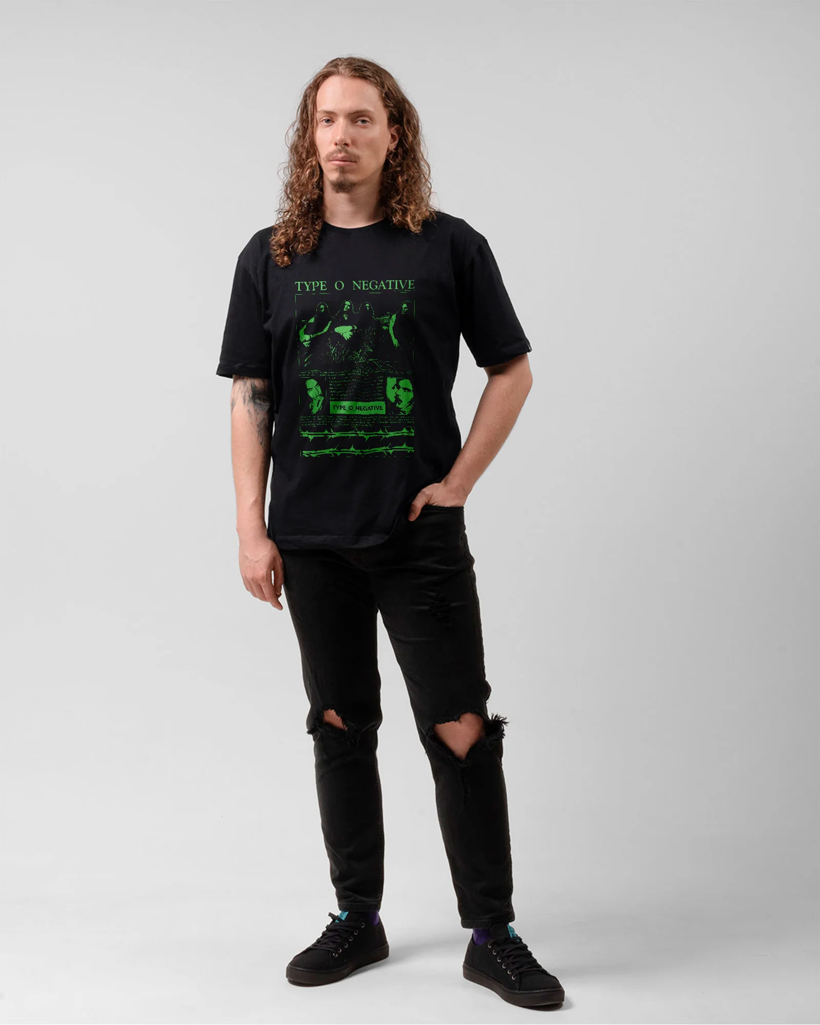 Camiseta Type O Negative Jesus Christ Looks Like Me - Image 5
