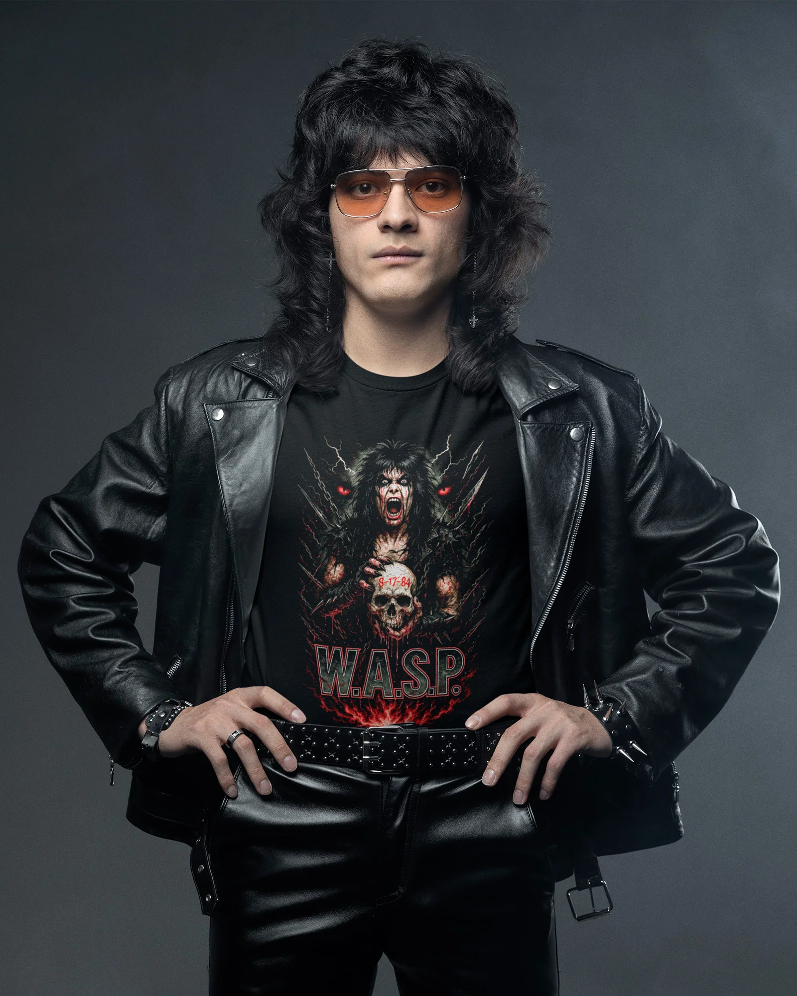 Camiseta W.A.S.P. Skull Heavy Metal - Image 2