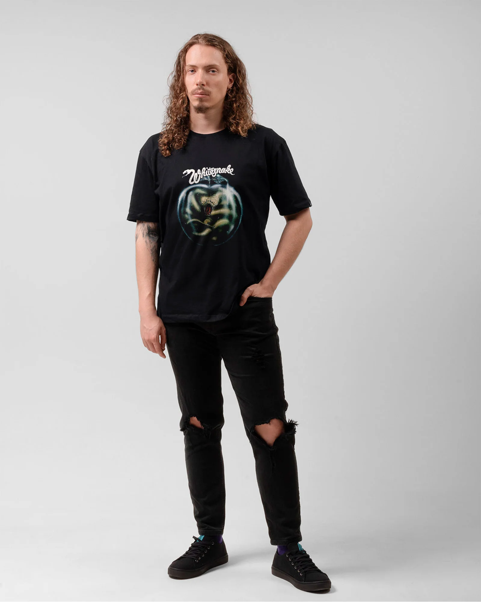 Camiseta Whitesnake Apple Vintage - Image 5